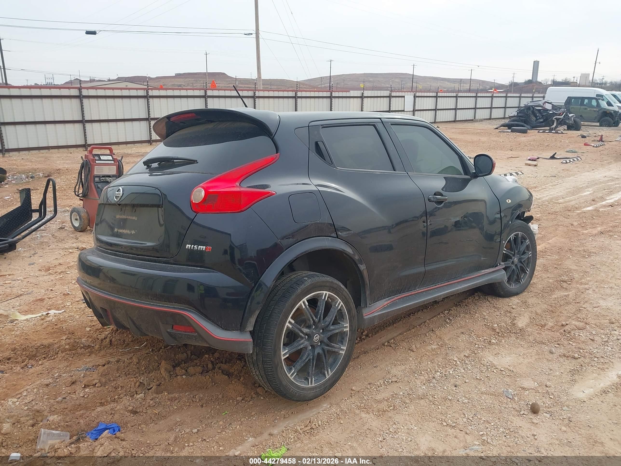 2013 Nissan Juke Nismo Black vin: JN8AF5MR7DT217126