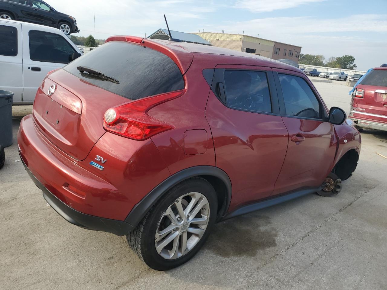 2013 Nissan Juke S Красный vin: JN8AF5MR7DT217451