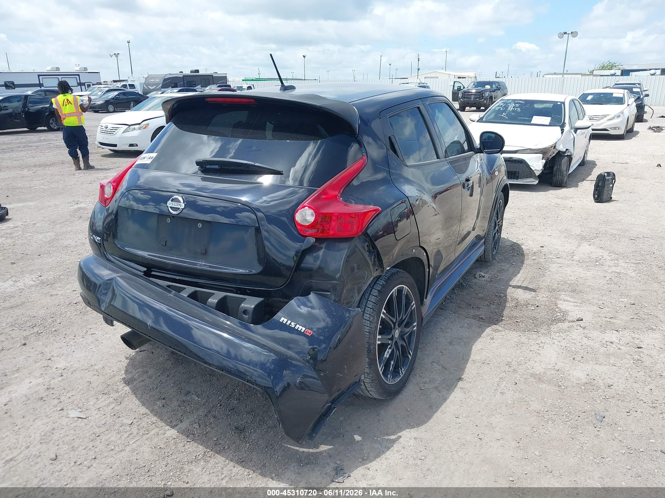 2013 Nissan Juke Nismo Black vin: JN8AF5MR7DT226375