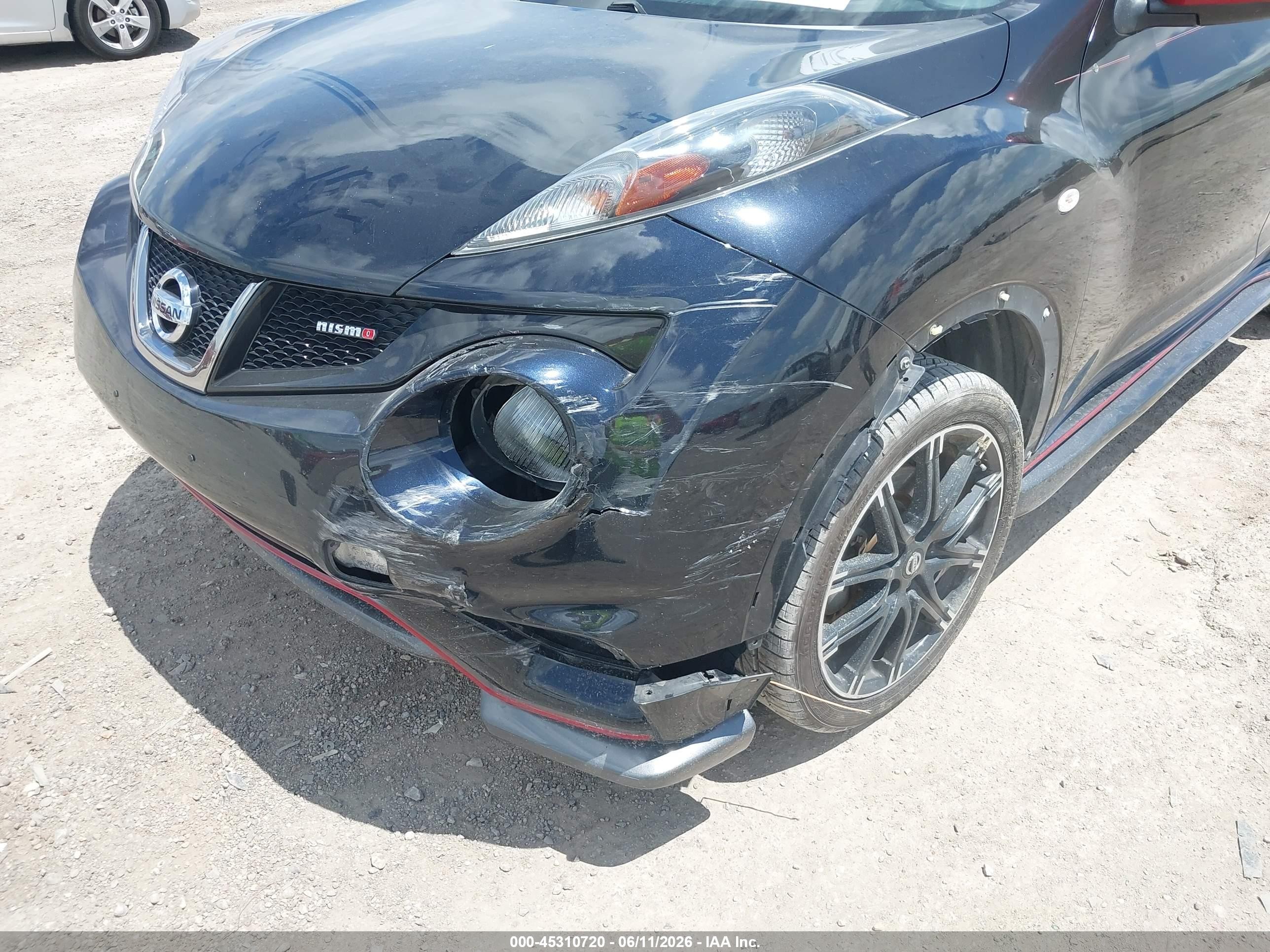2013 Nissan Juke Nismo Black vin: JN8AF5MR7DT226375