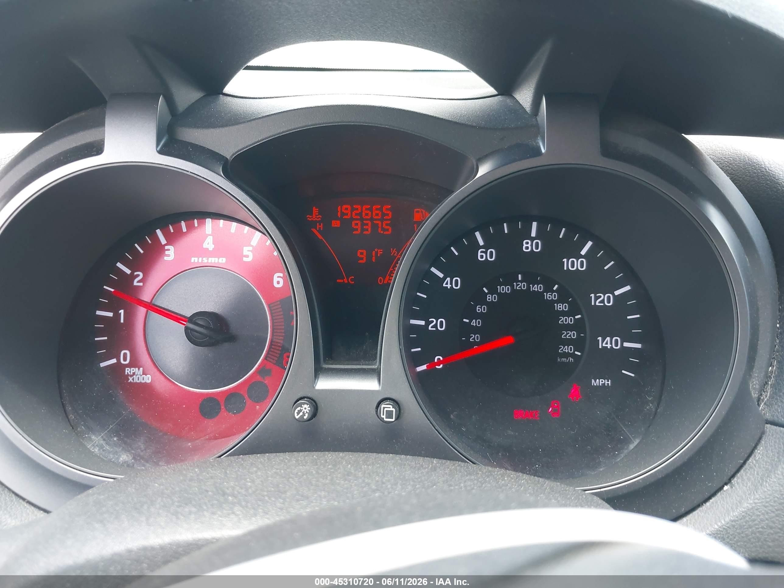 2013 Nissan Juke Nismo Black vin: JN8AF5MR7DT226375