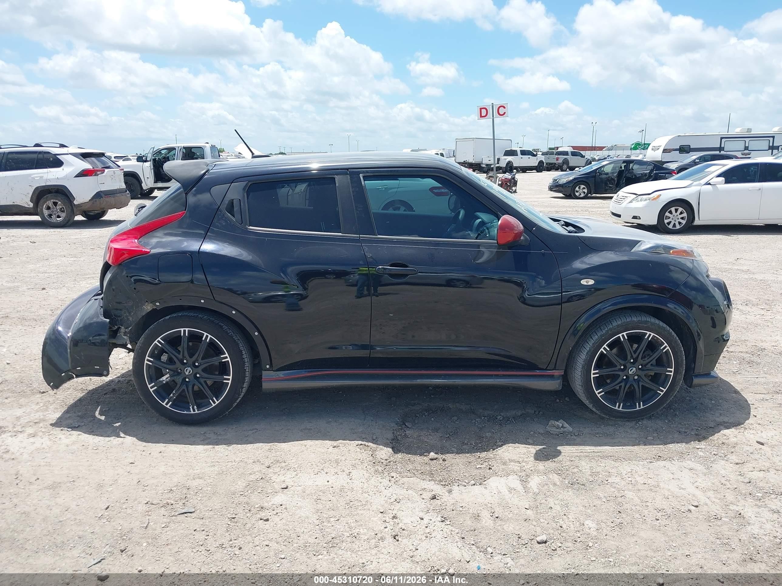 2013 Nissan Juke Nismo Black vin: JN8AF5MR7DT226375
