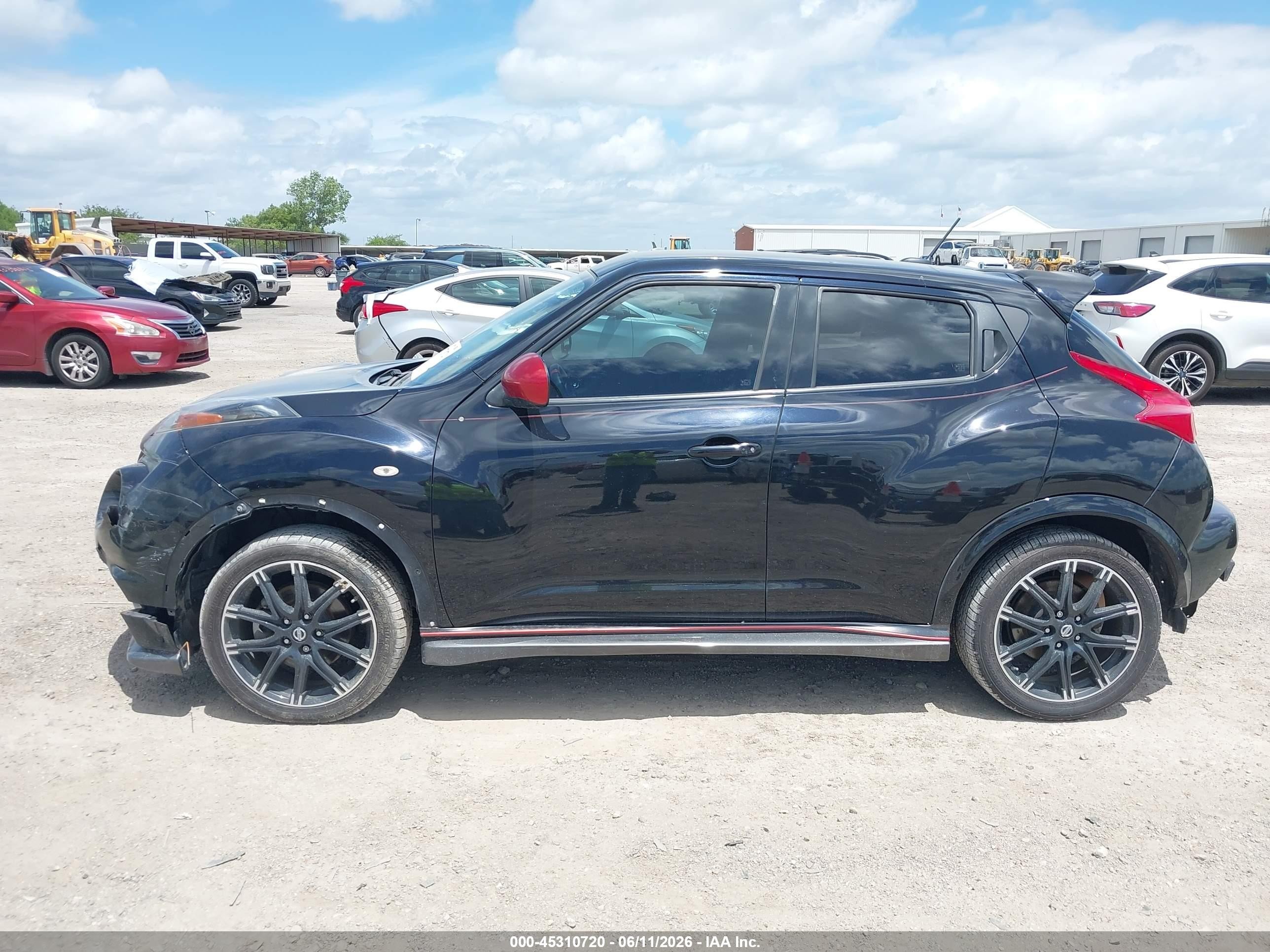 2013 Nissan Juke Nismo Black vin: JN8AF5MR7DT226375
