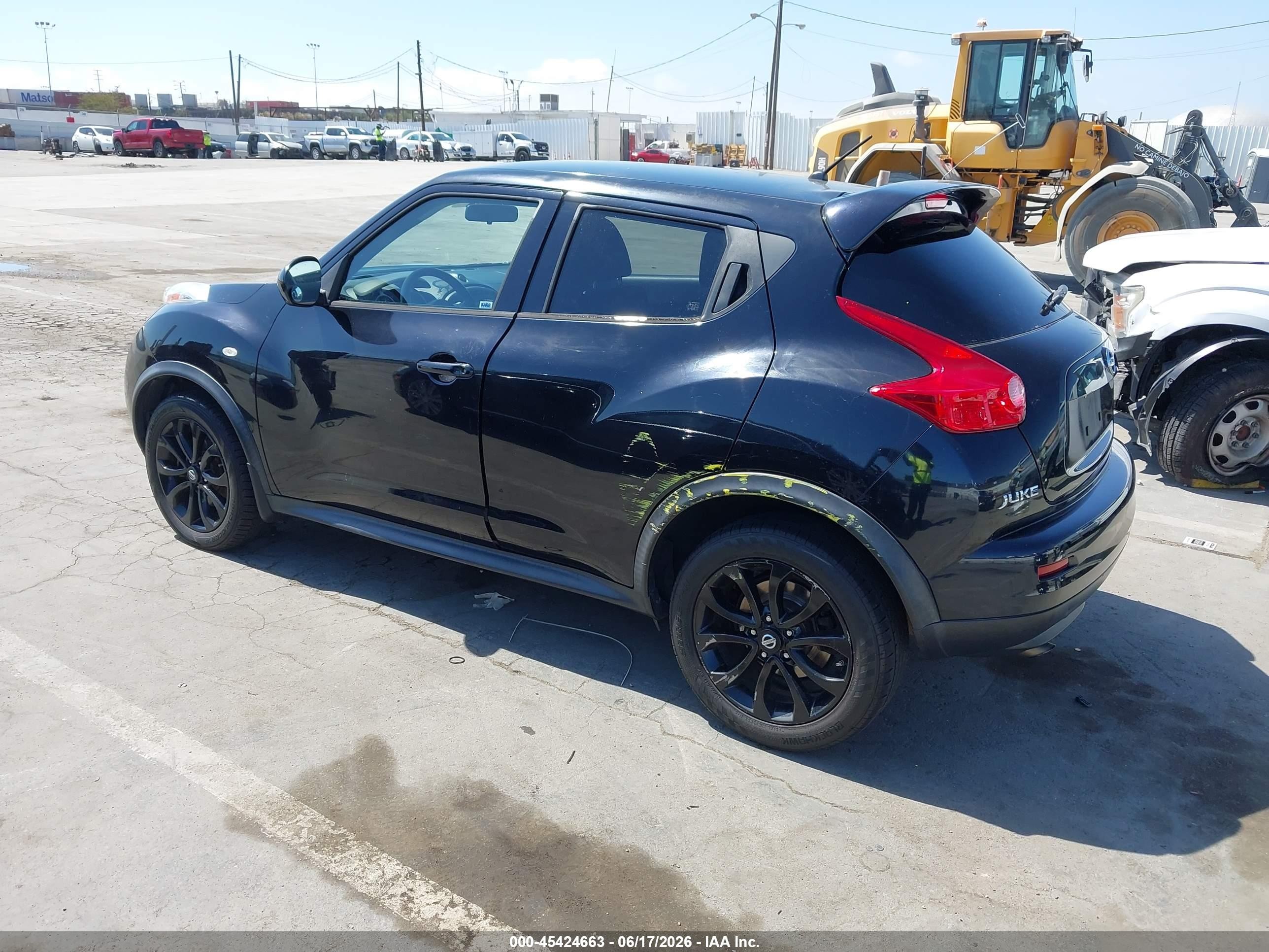 2014 Nissan Juke S Black vin: JN8AF5MR7ET356514