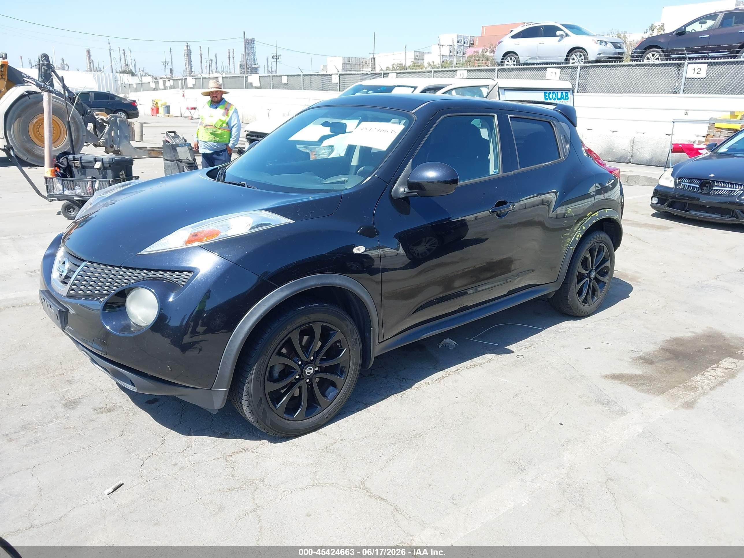 2014 Nissan Juke S Black vin: JN8AF5MR7ET356514