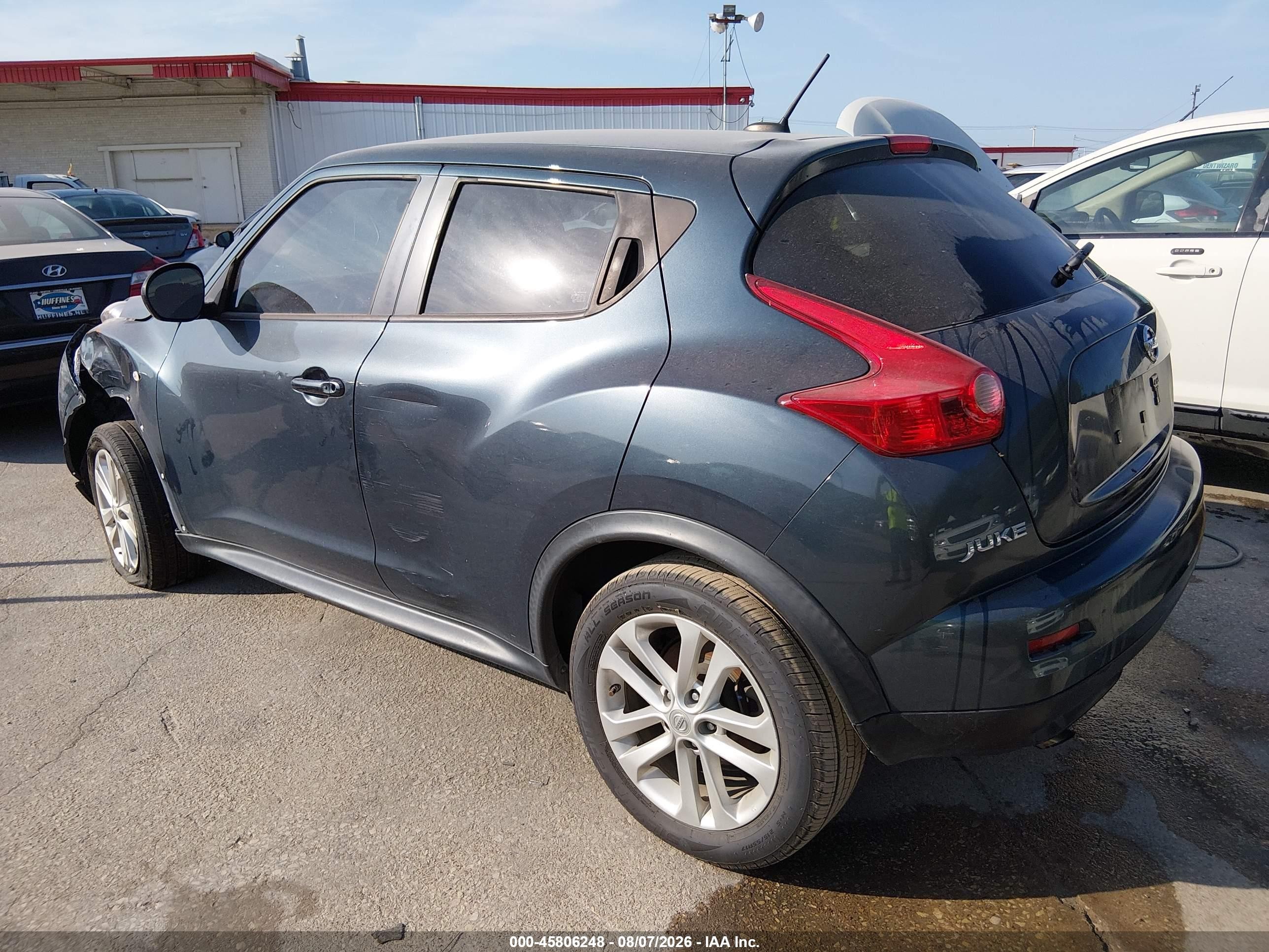 2014 Nissan Juke Sl Blue vin: JN8AF5MR7ET360529