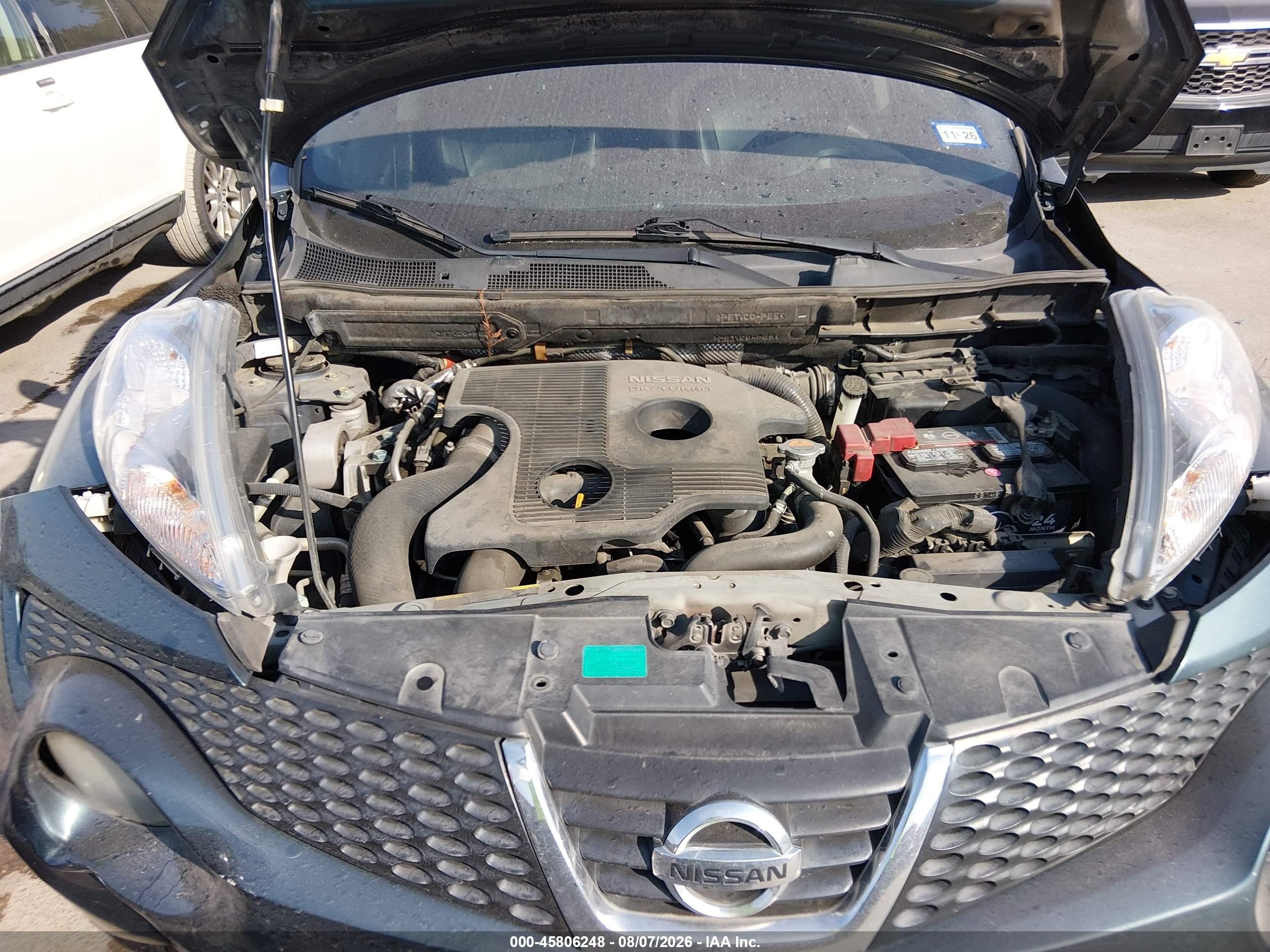 2014 Nissan Juke Sl Blue vin: JN8AF5MR7ET360529