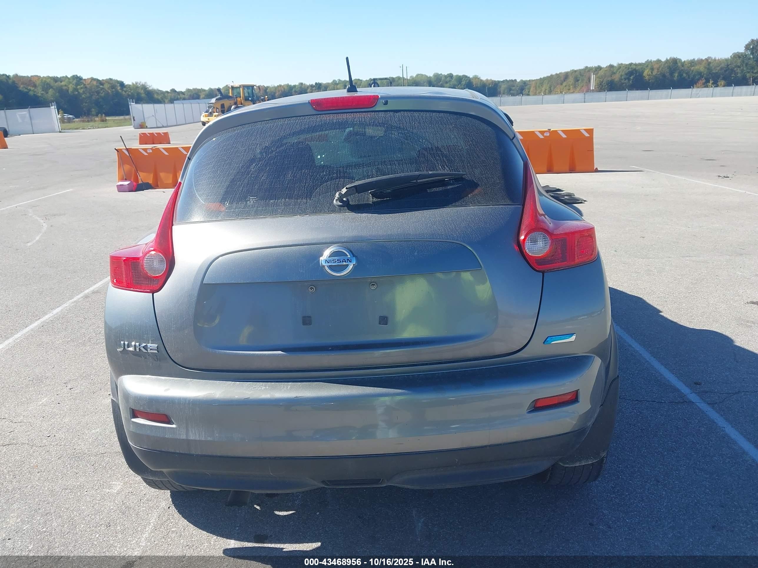 2014 Nissan Juke Nismo/s/sl/sv Gray vin: JN8AF5MR7ET361647