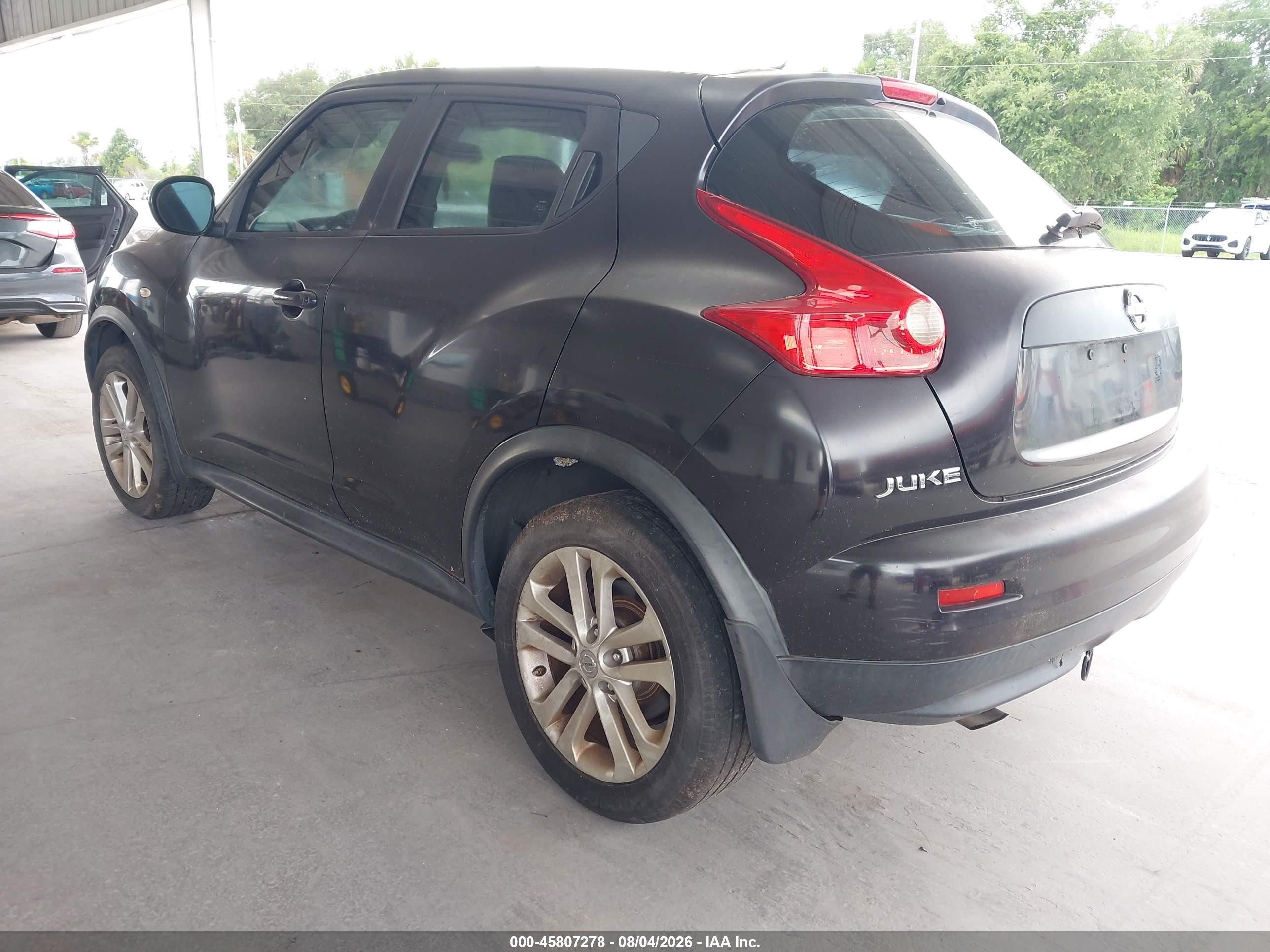 2014 Nissan Juke S Black vin: JN8AF5MR7ET450537