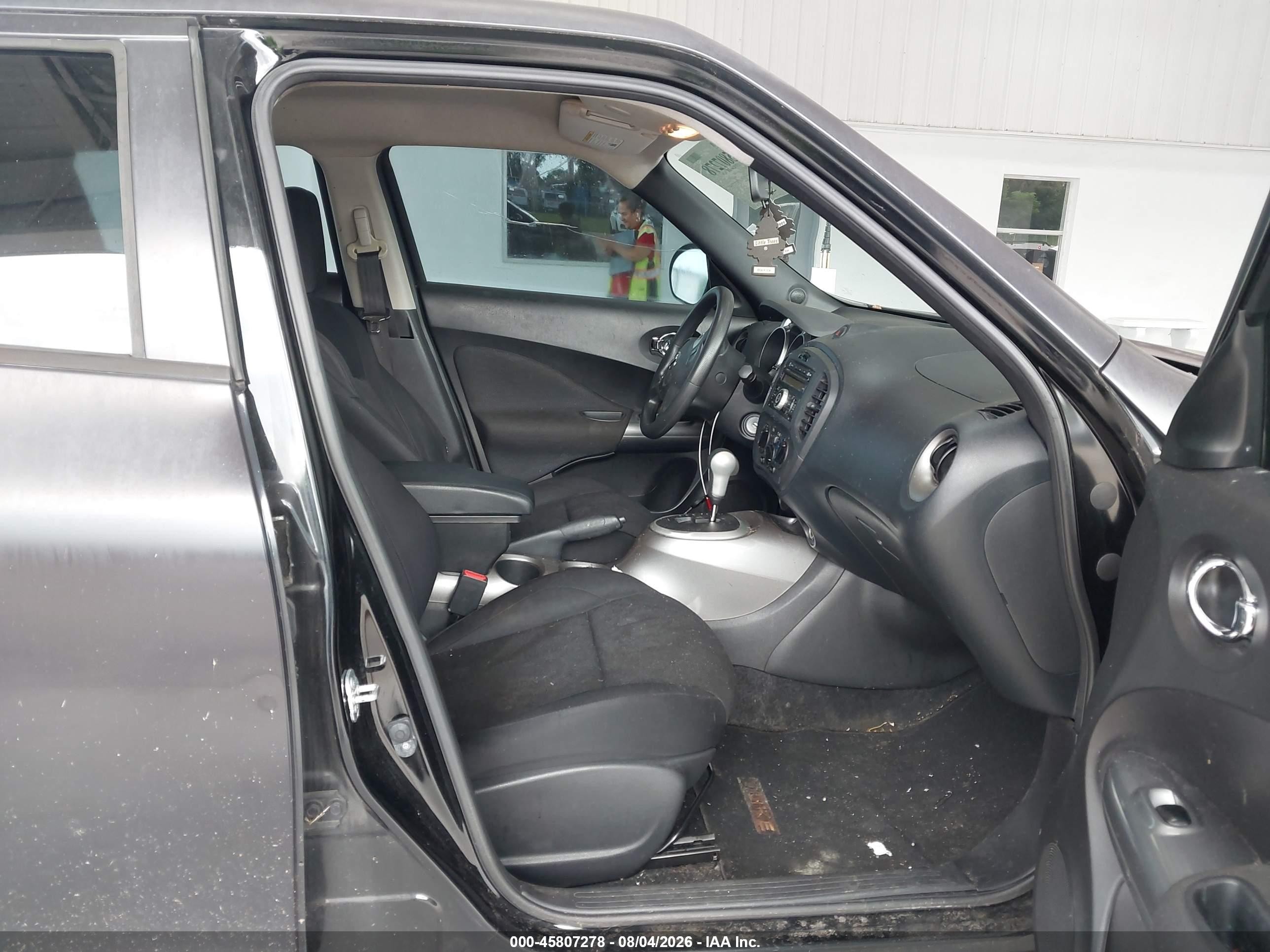 2014 Nissan Juke S Black vin: JN8AF5MR7ET450537