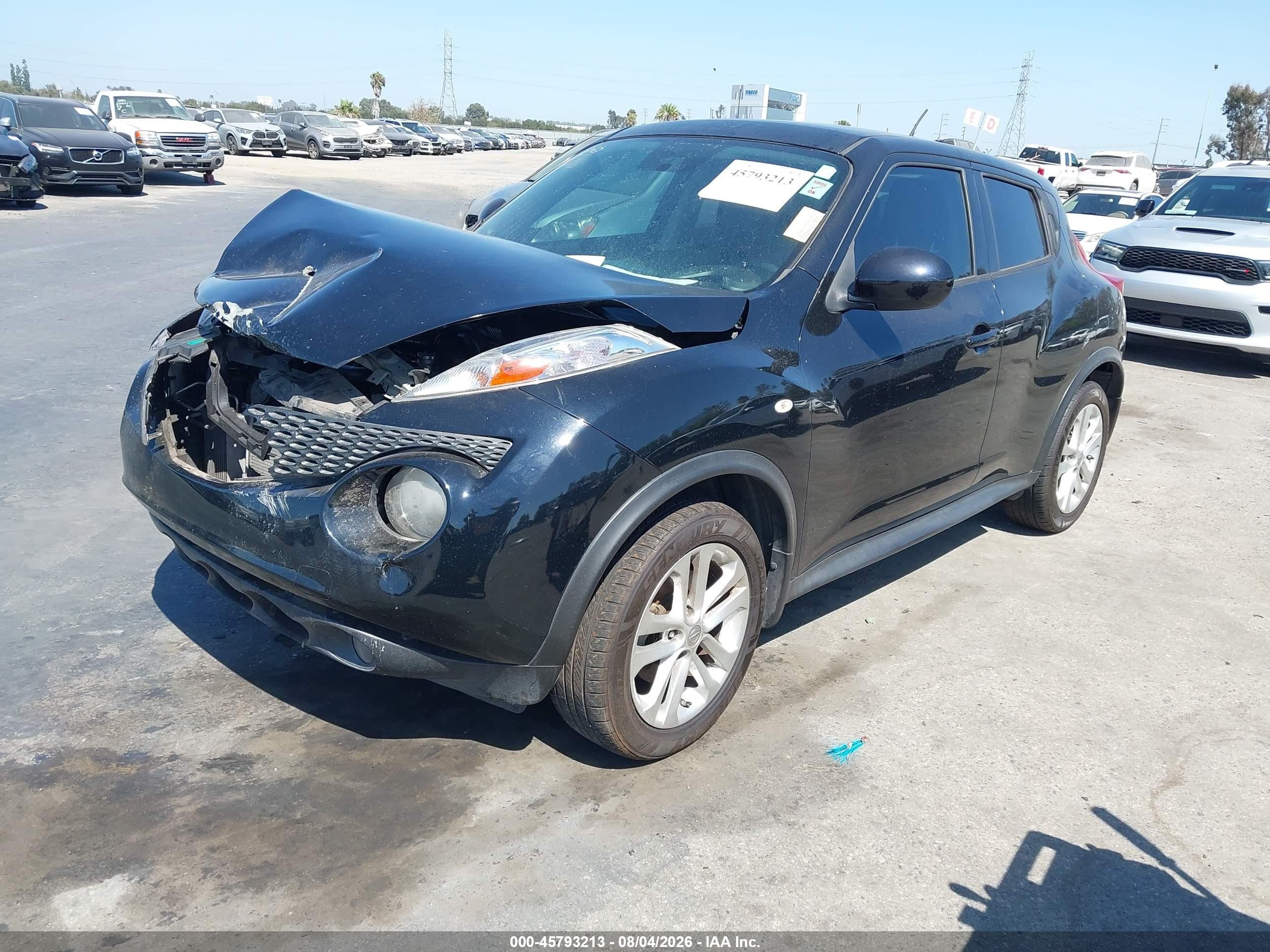 2014 Nissan Juke Sl Black vin: JN8AF5MR7ET452384