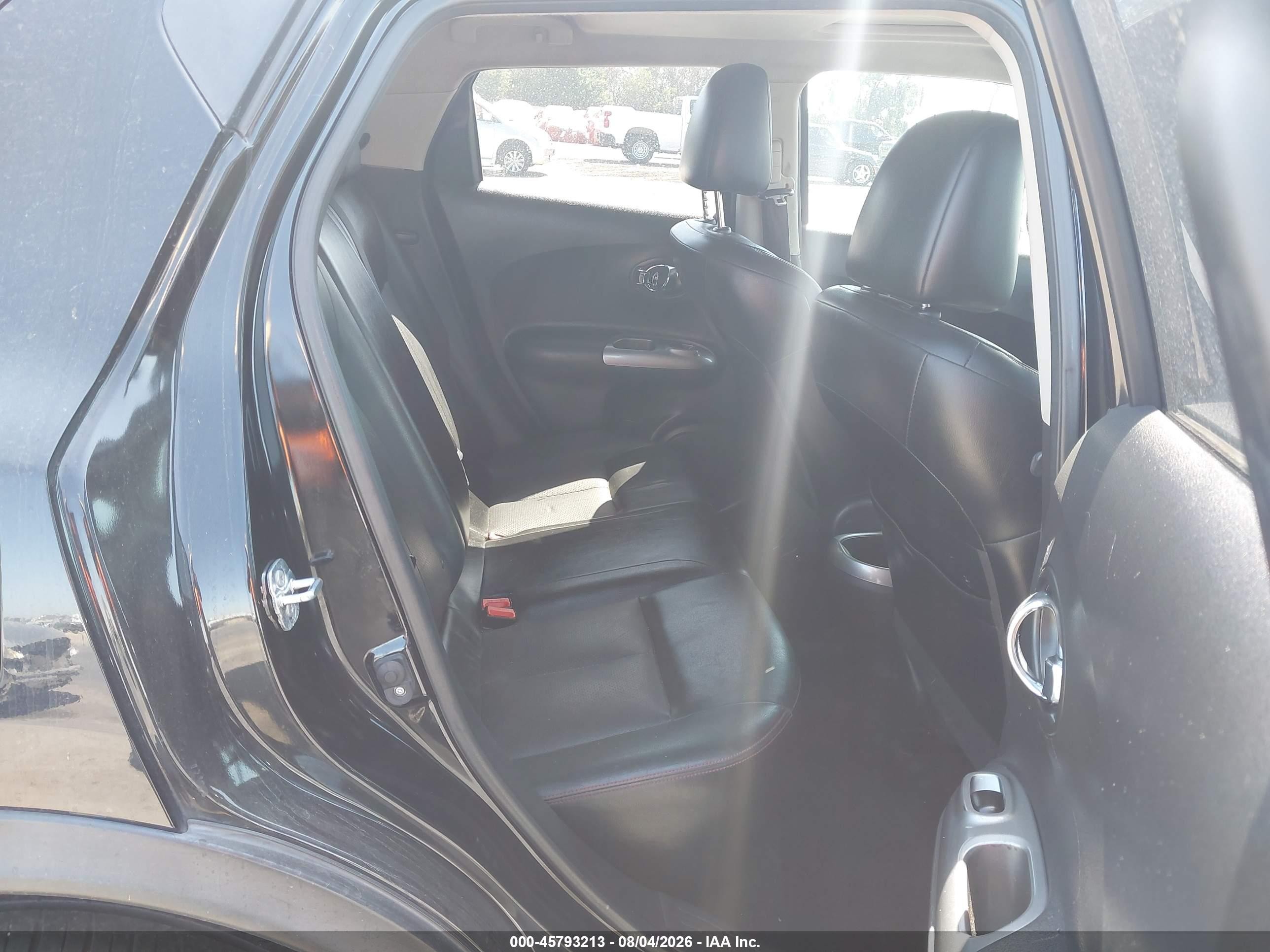 2014 Nissan Juke Sl Black vin: JN8AF5MR7ET452384