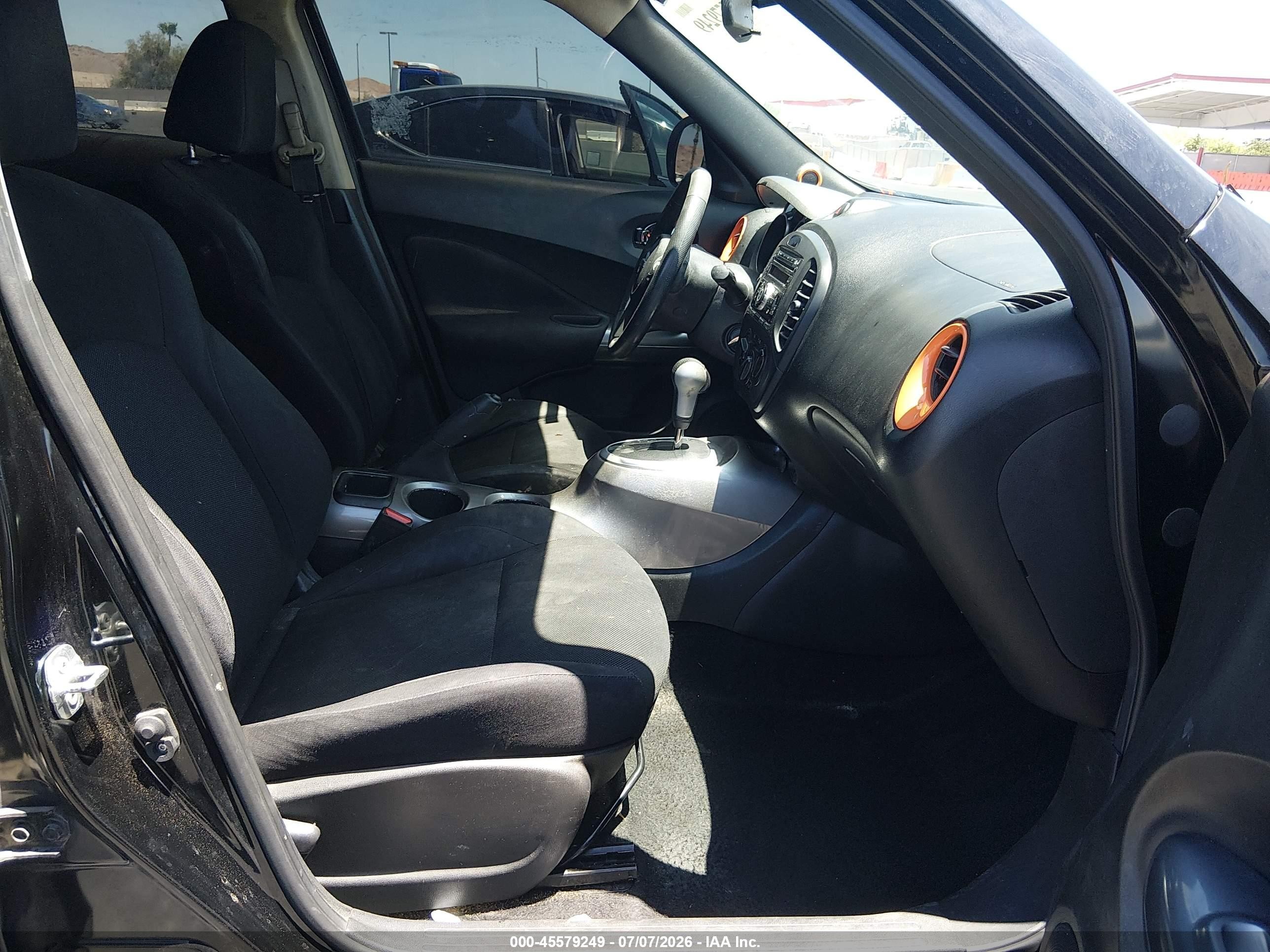 2014 Nissan Juke S Черный vin: JN8AF5MR7ET453924
