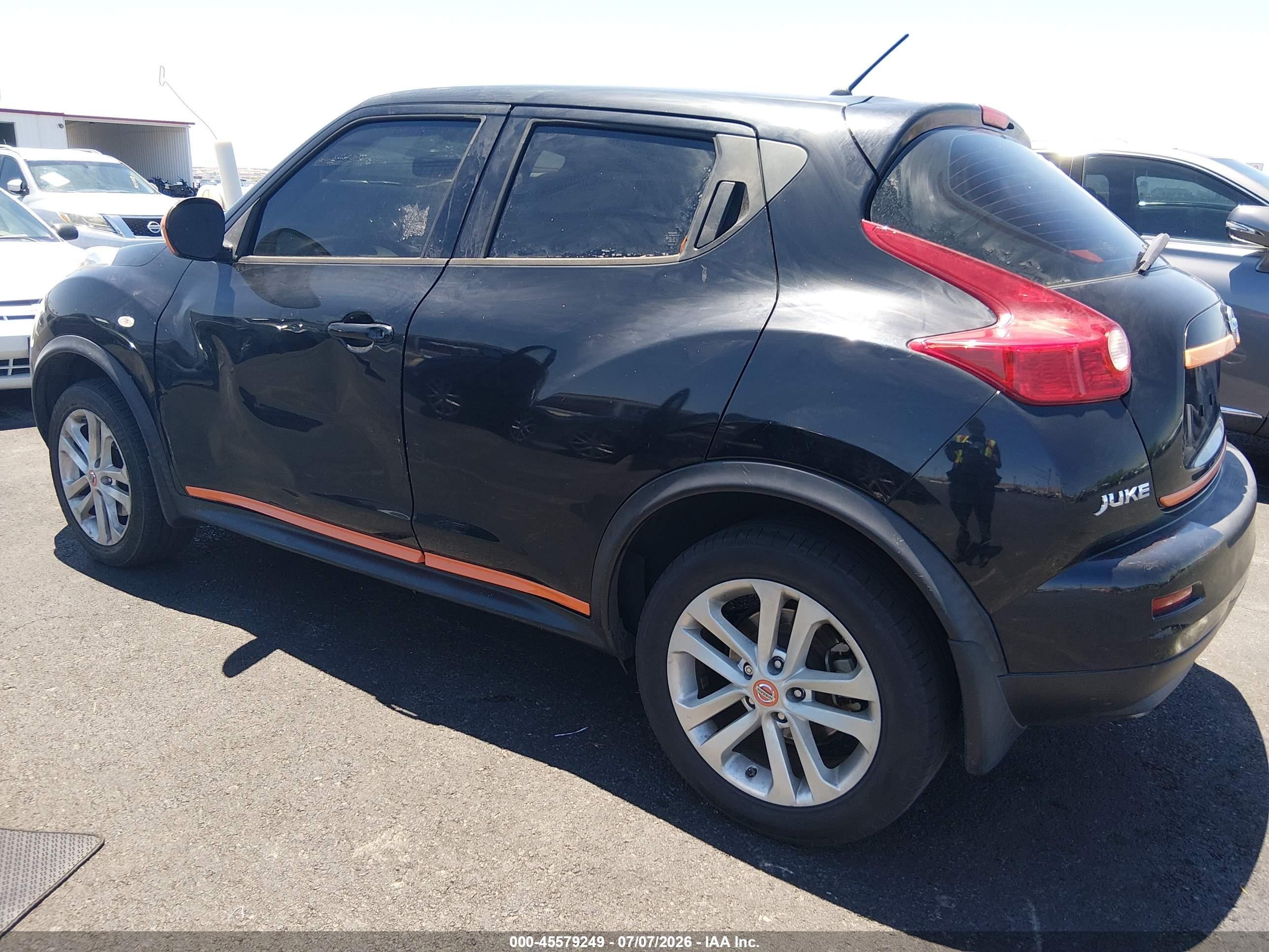 2014 Nissan Juke S Черный vin: JN8AF5MR7ET453924
