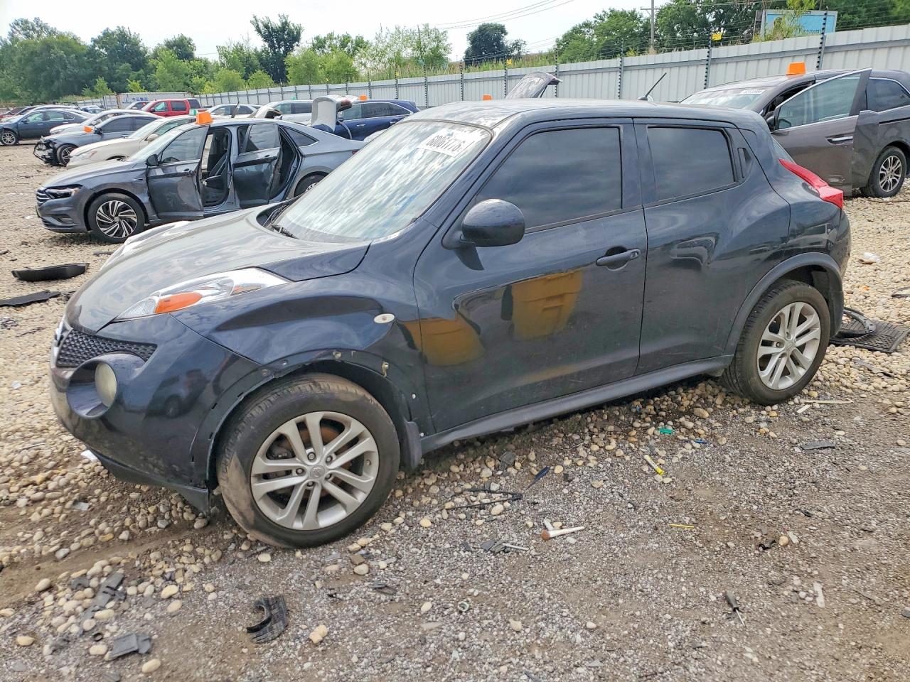 2014 Nissan Juke S Black vin: JN8AF5MR7ET454460