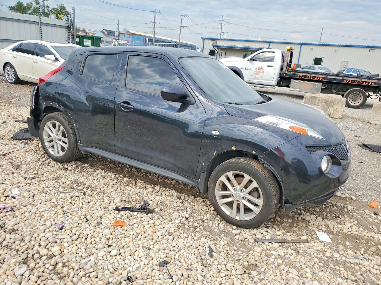 2014 Nissan Juke S Black vin: JN8AF5MR7ET454460