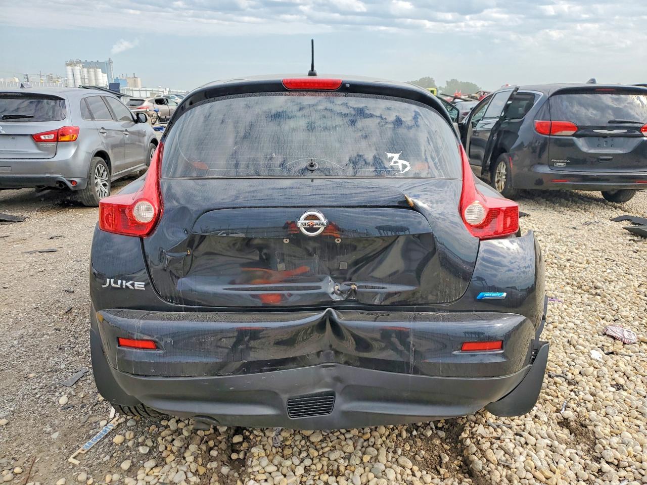 2014 Nissan Juke S Black vin: JN8AF5MR7ET454460