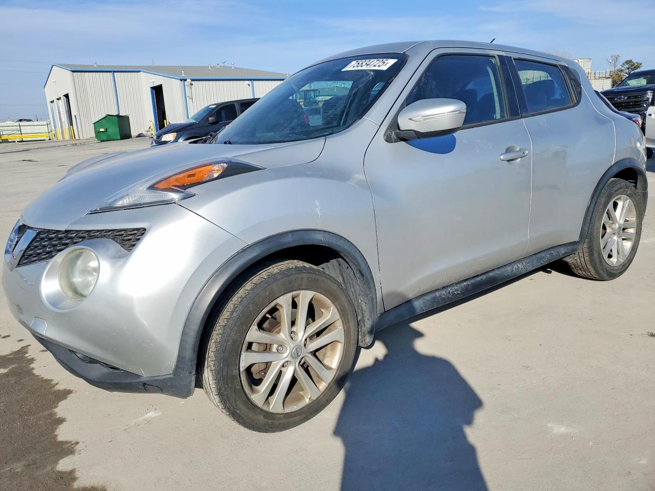2015 Nissan Juke S Silver vin: JN8AF5MR7FT506851