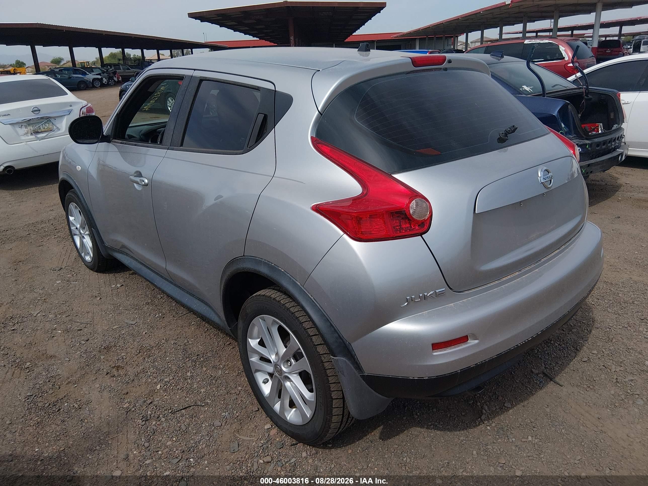 2011 Nissan Juke S Silver vin: JN8AF5MR8BT001685