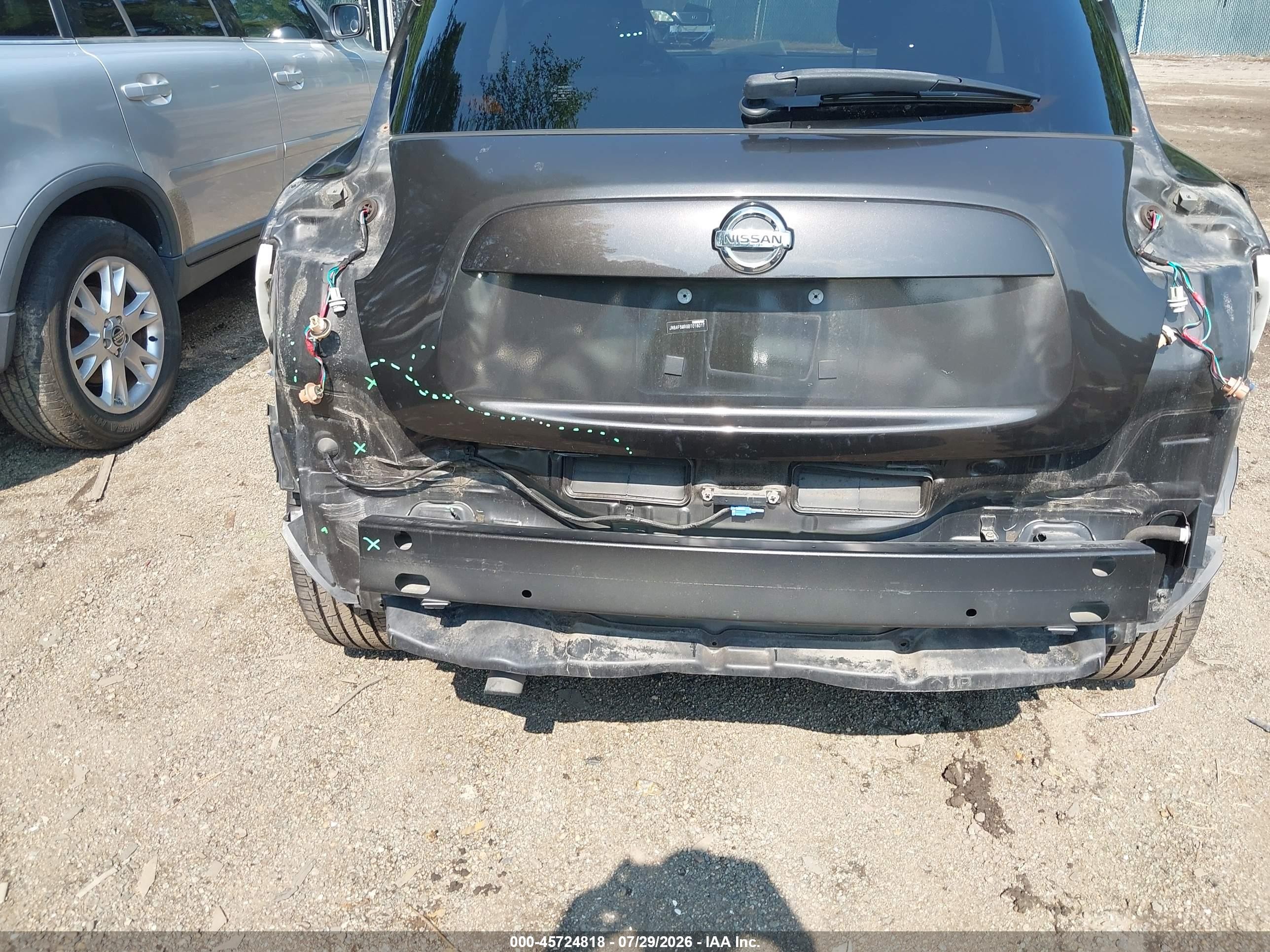 2011 Nissan Juke Sv Gray vin: JN8AF5MR8BT018017
