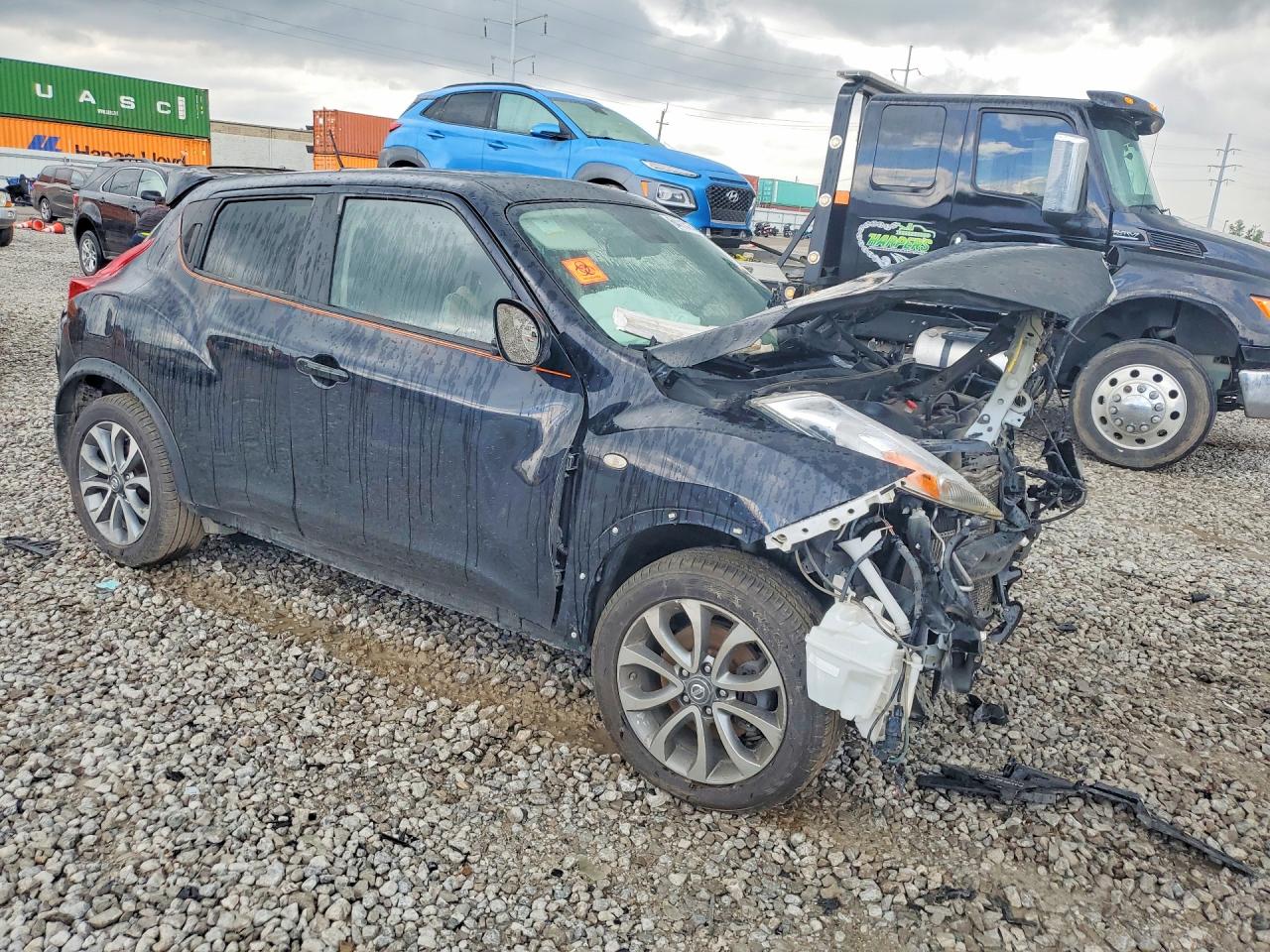 2011 Nissan Juke S Черный vin: JN8AF5MR8BT018549