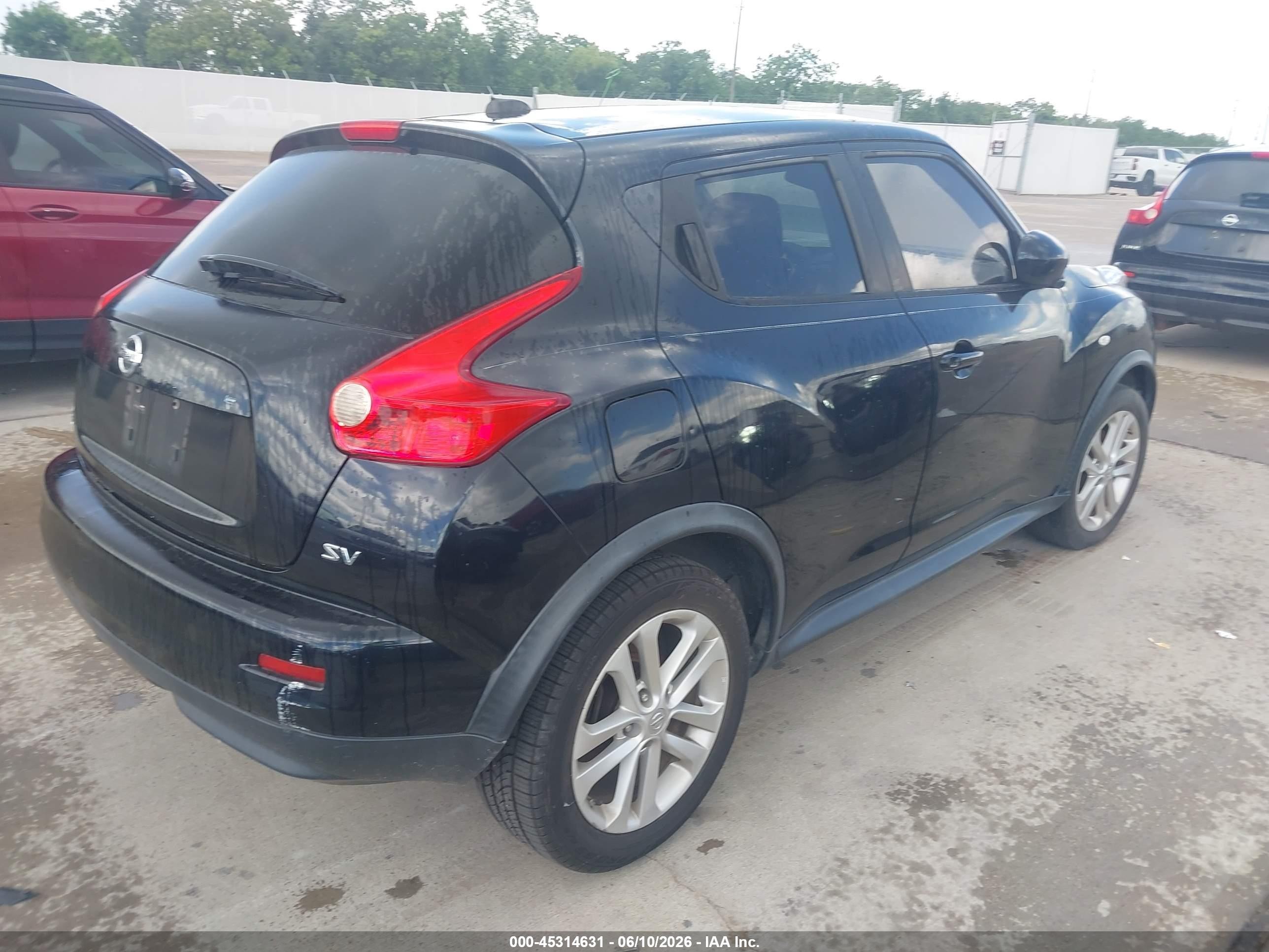 2011 Nissan Juke Sv Black vin: JN8AF5MR8BT022505