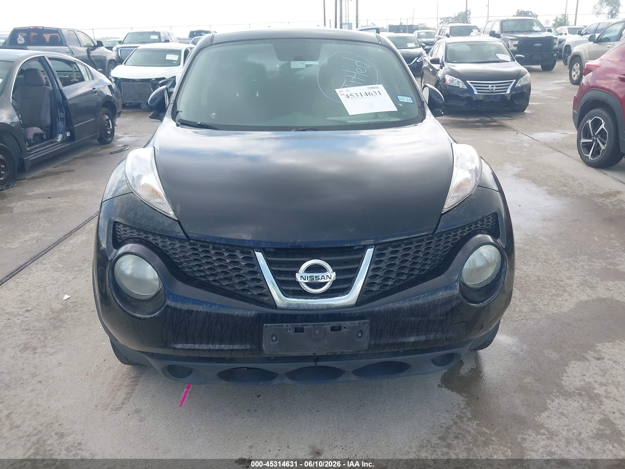 2011 Nissan Juke Sv Black vin: JN8AF5MR8BT022505