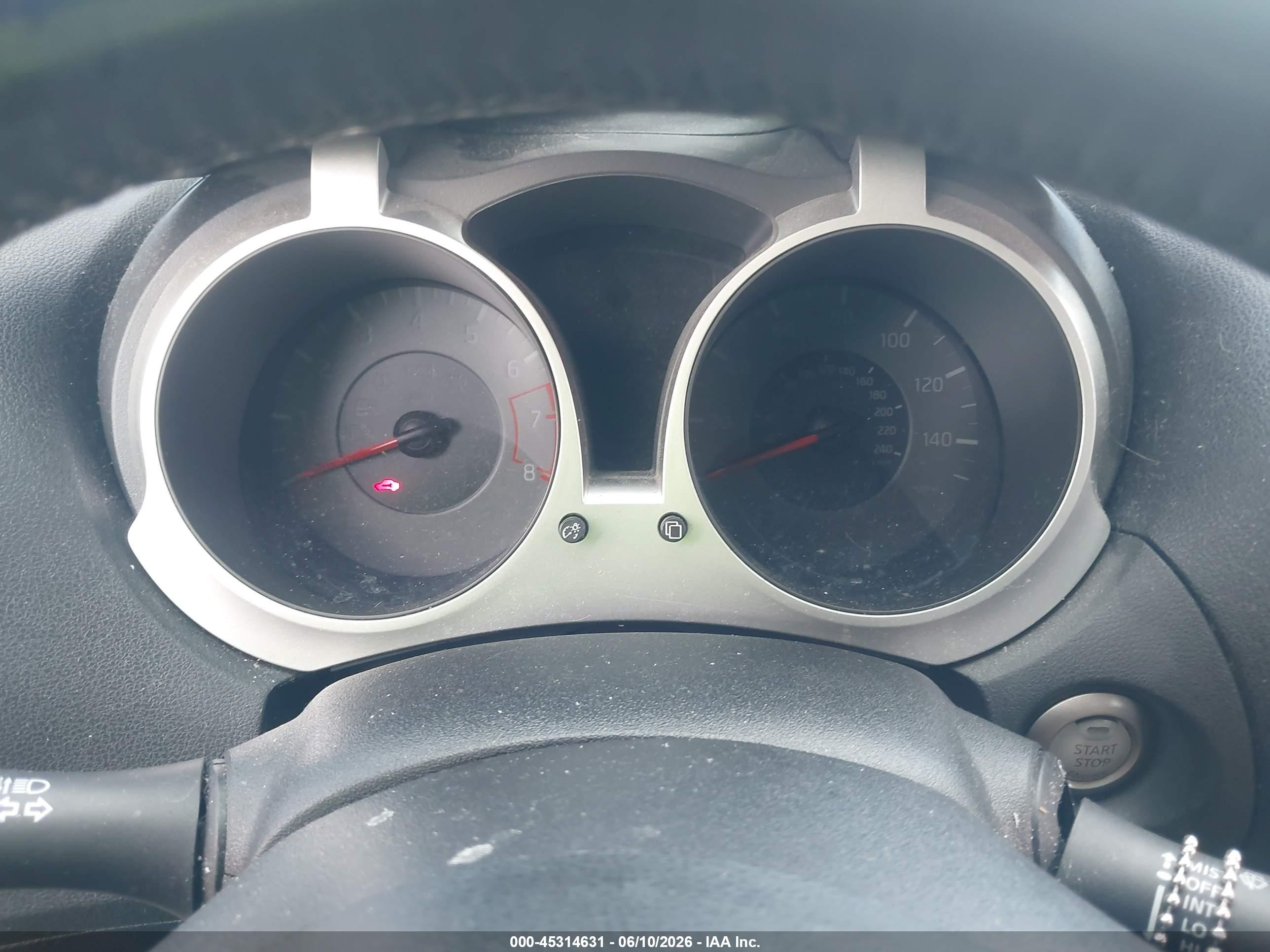 2011 Nissan Juke Sv Black vin: JN8AF5MR8BT022505