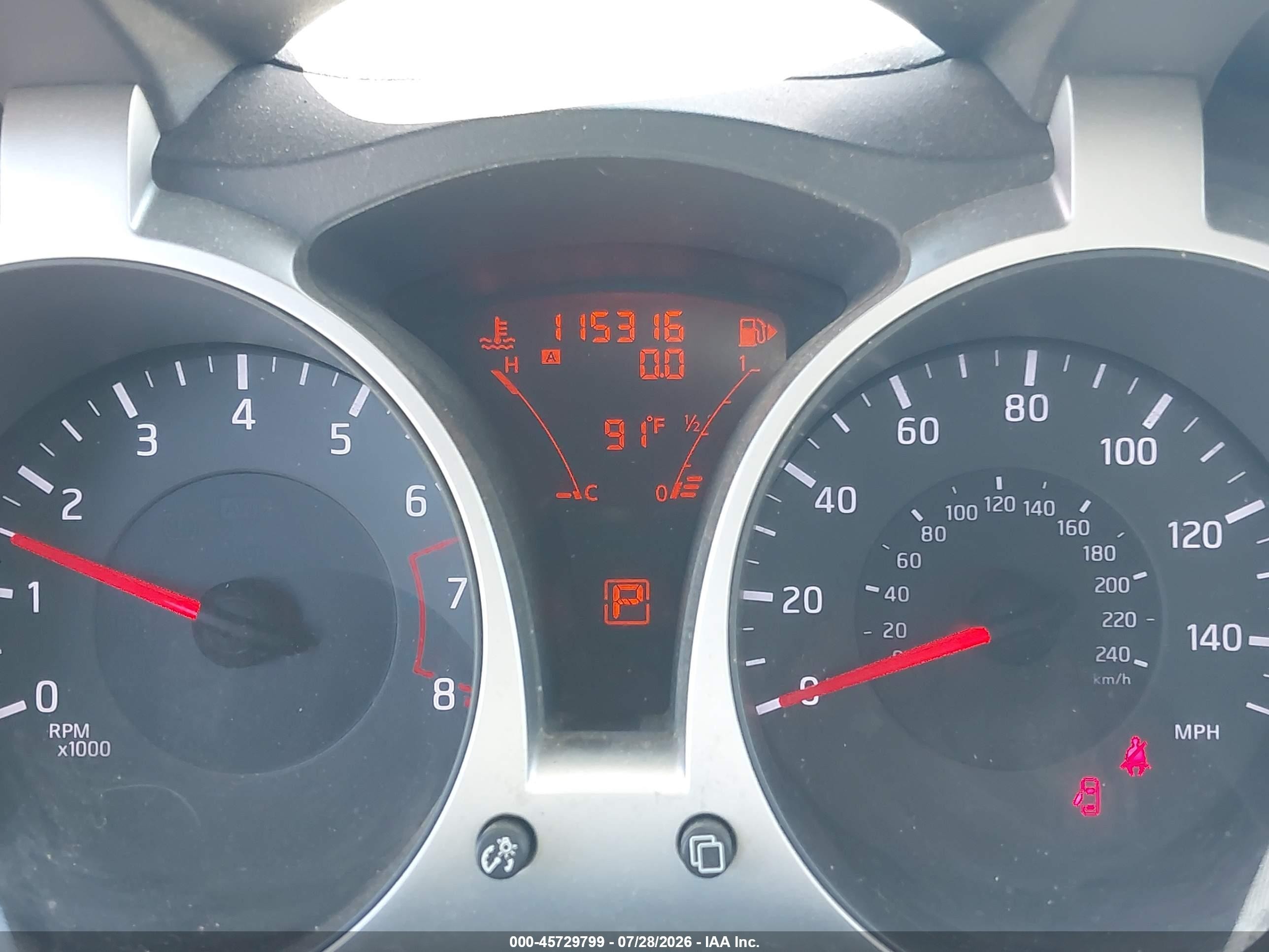 2011 Nissan Juke S Red vin: JN8AF5MR8BT022987