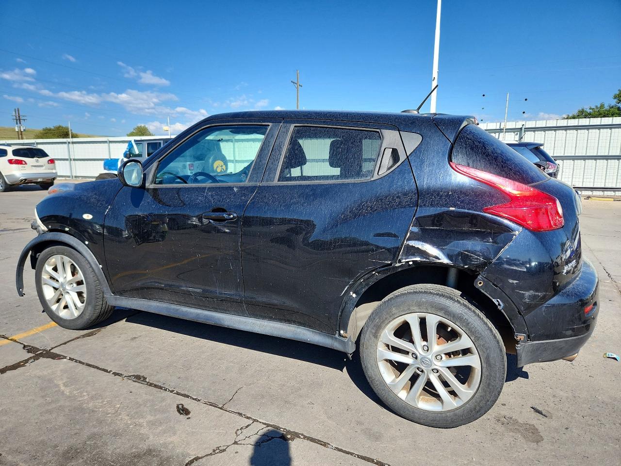 2012 Nissan Juke S Черный vin: JN8AF5MR8CT101304