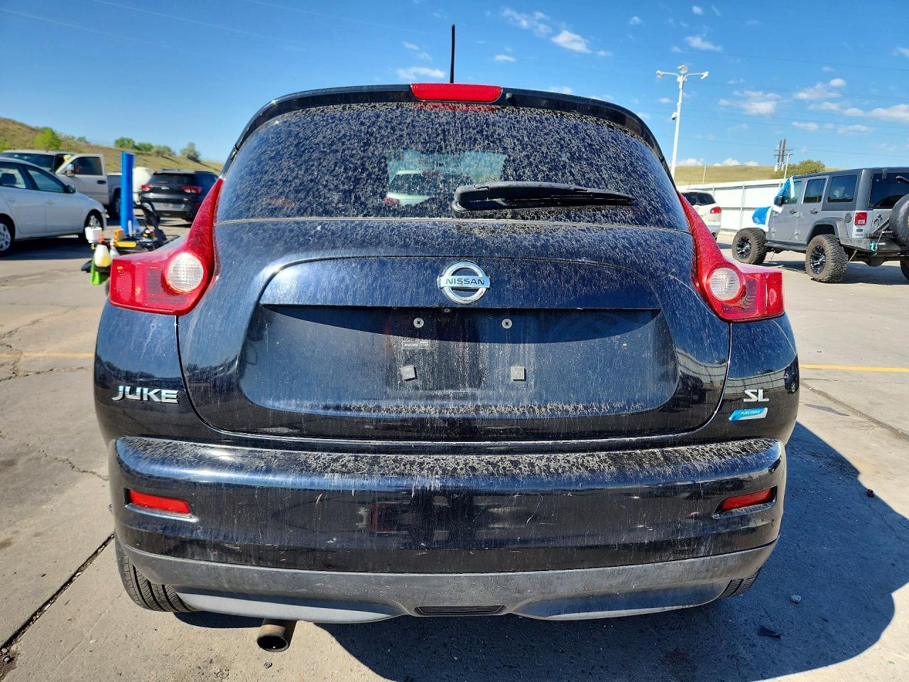 2012 Nissan Juke S Черный vin: JN8AF5MR8CT101304