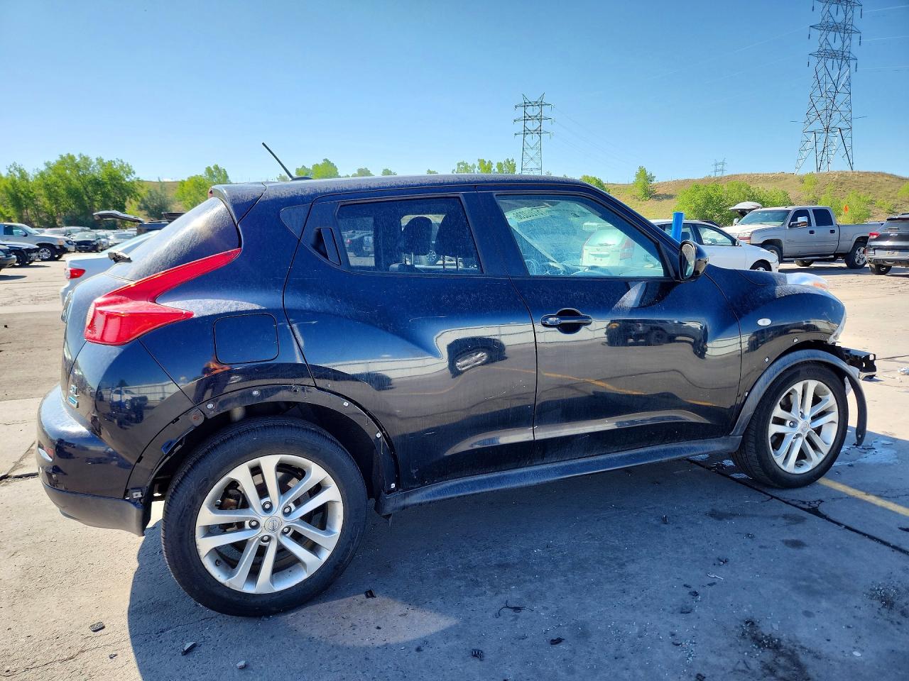 2012 Nissan Juke S Черный vin: JN8AF5MR8CT101304