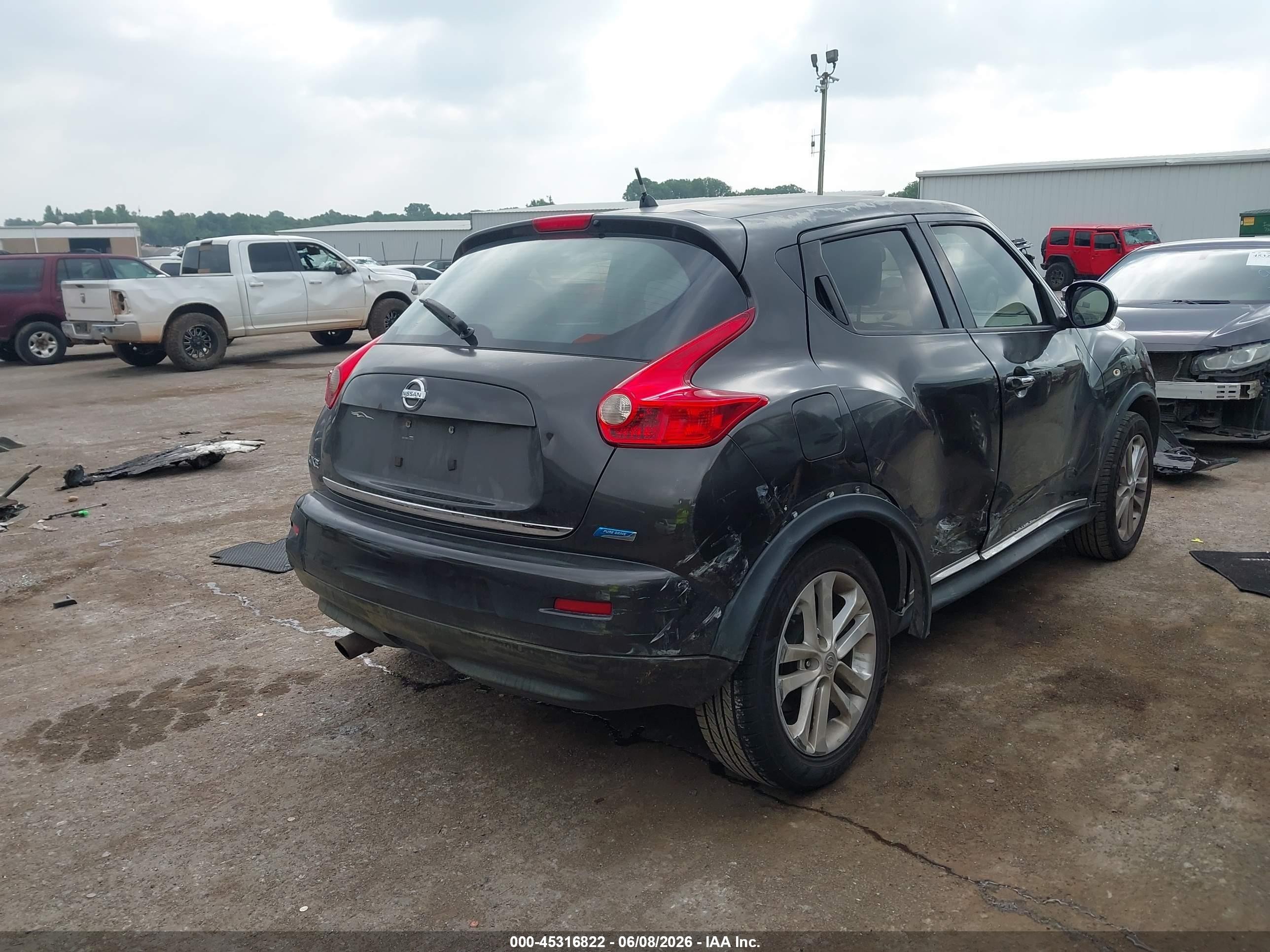 2012 Nissan Juke S Gray vin: JN8AF5MR8CT102839