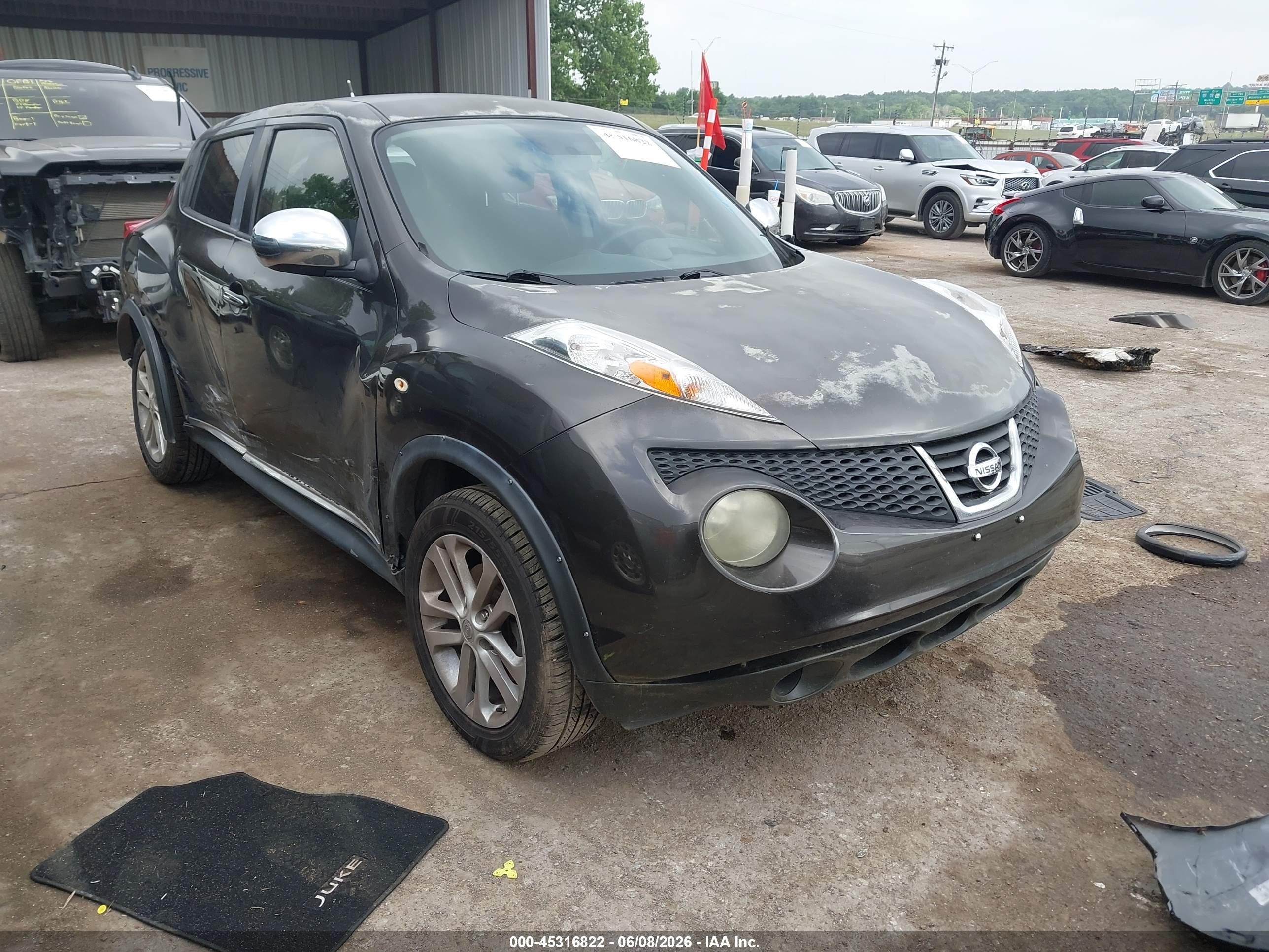 2012 Nissan Juke S Gray vin: JN8AF5MR8CT102839