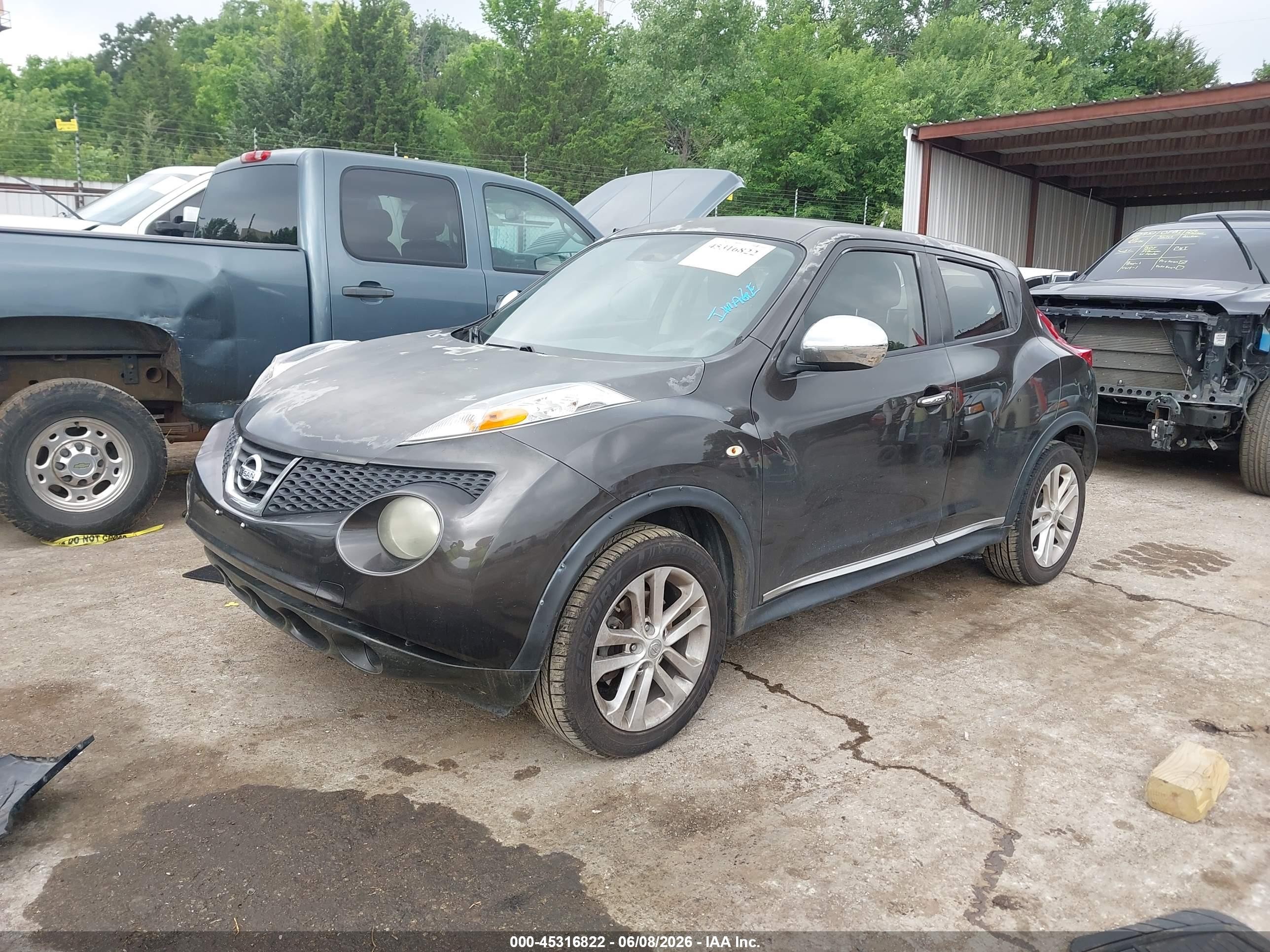 2012 Nissan Juke S Gray vin: JN8AF5MR8CT102839