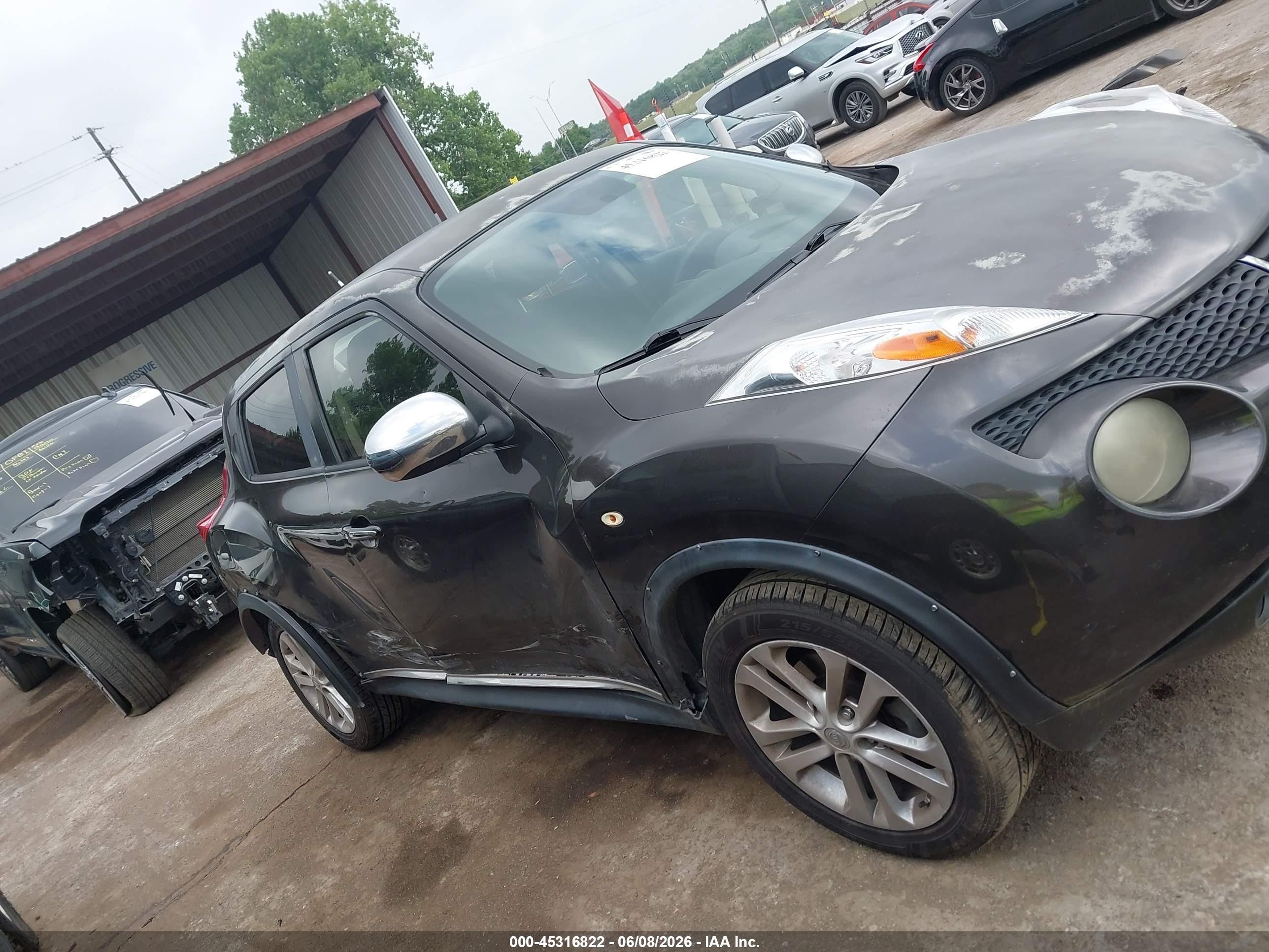 2012 Nissan Juke S Gray vin: JN8AF5MR8CT102839