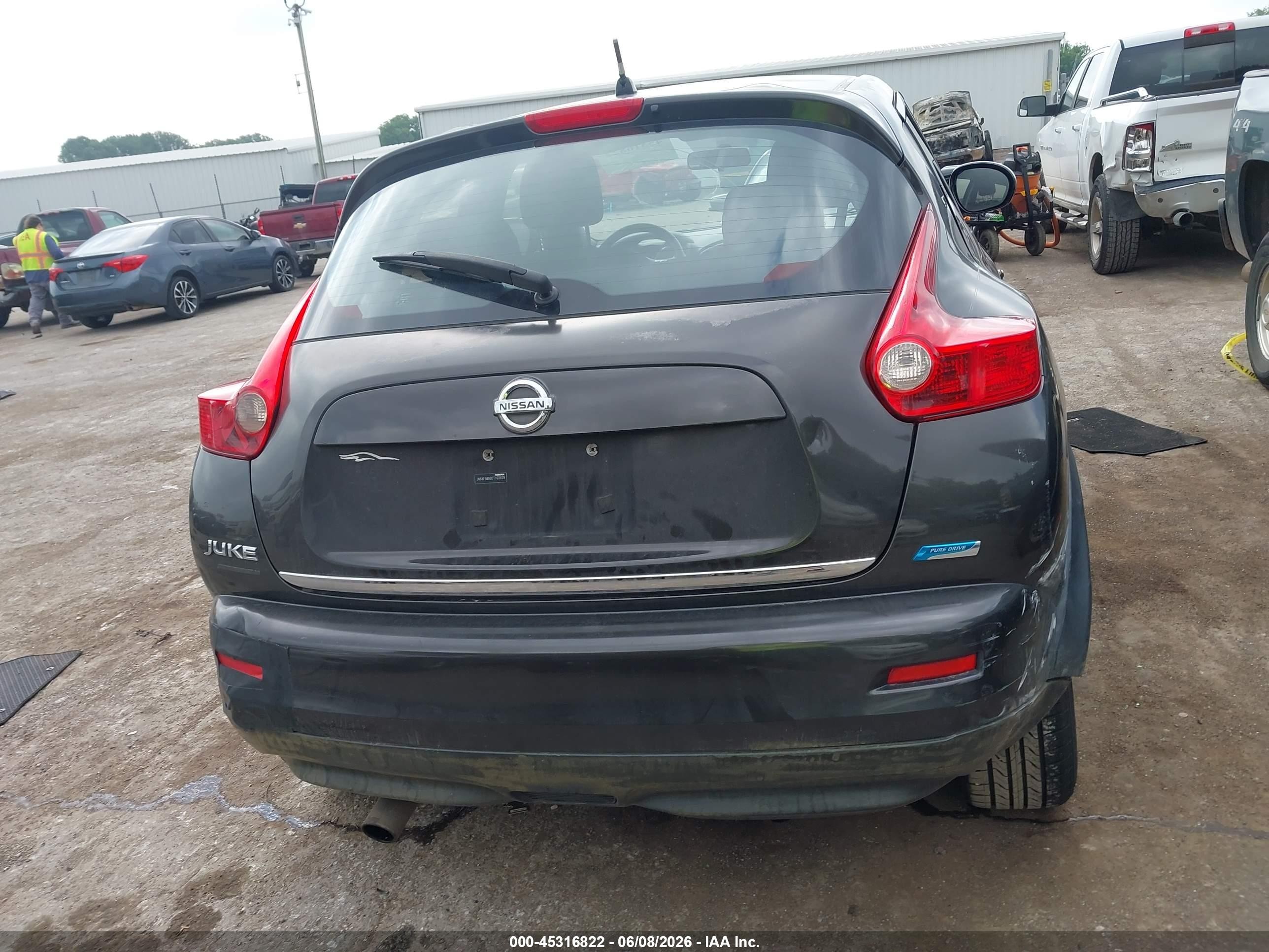 2012 Nissan Juke S Gray vin: JN8AF5MR8CT102839