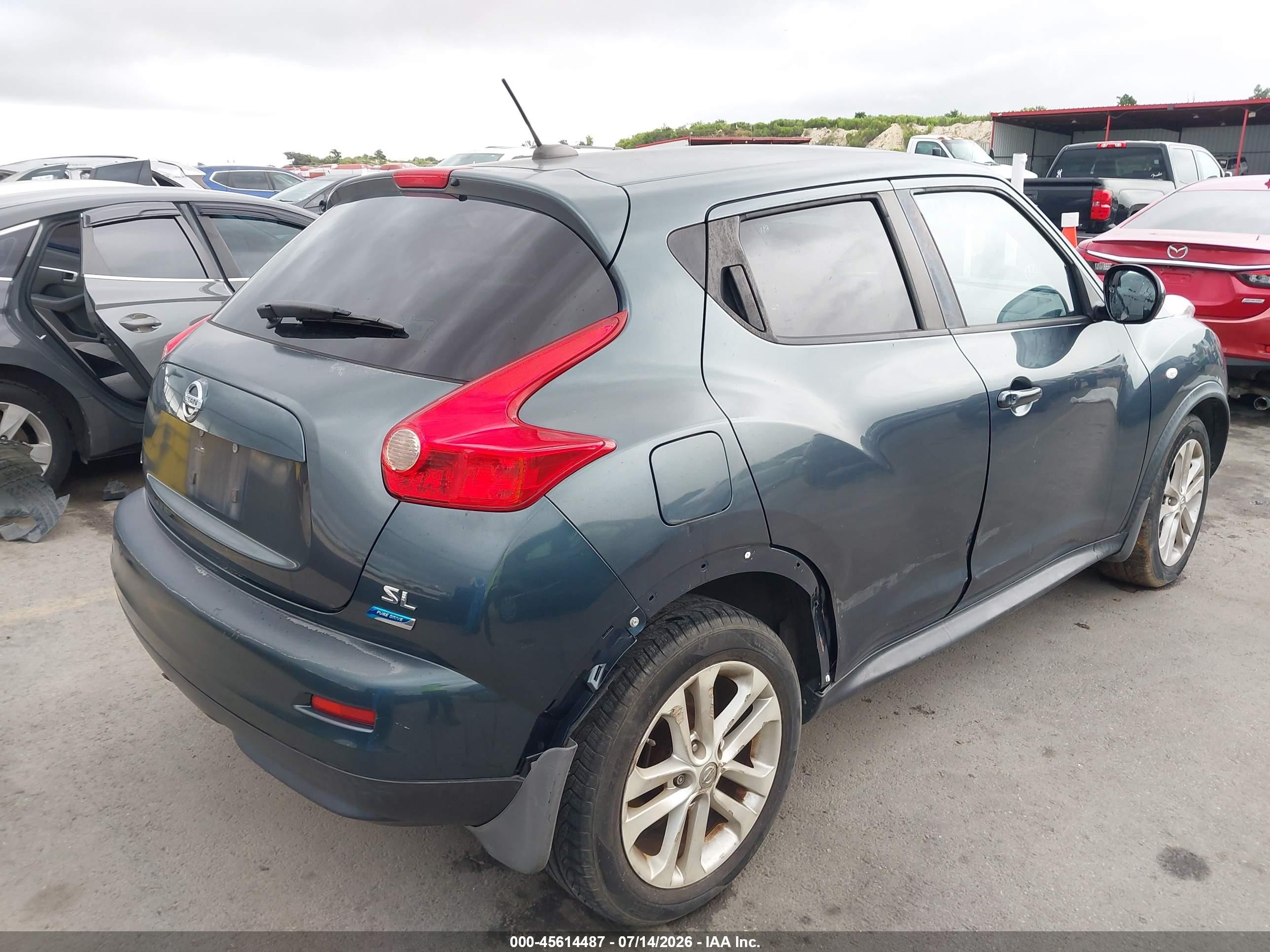 2012 Nissan Juke Sl Dark Blue vin: JN8AF5MR8CT103294