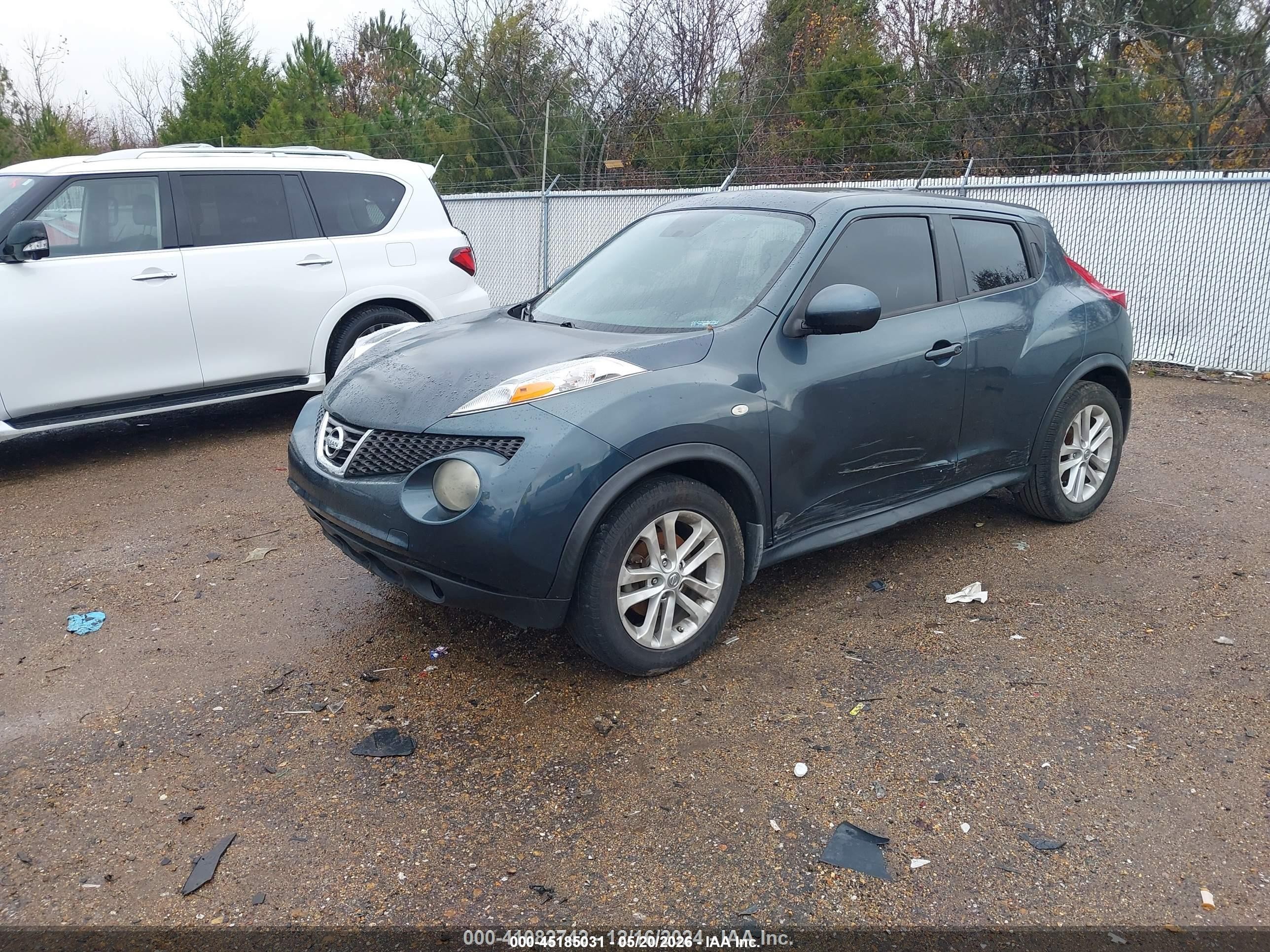 2012 Nissan Juke Sv Teal vin: JN8AF5MR8CT105417