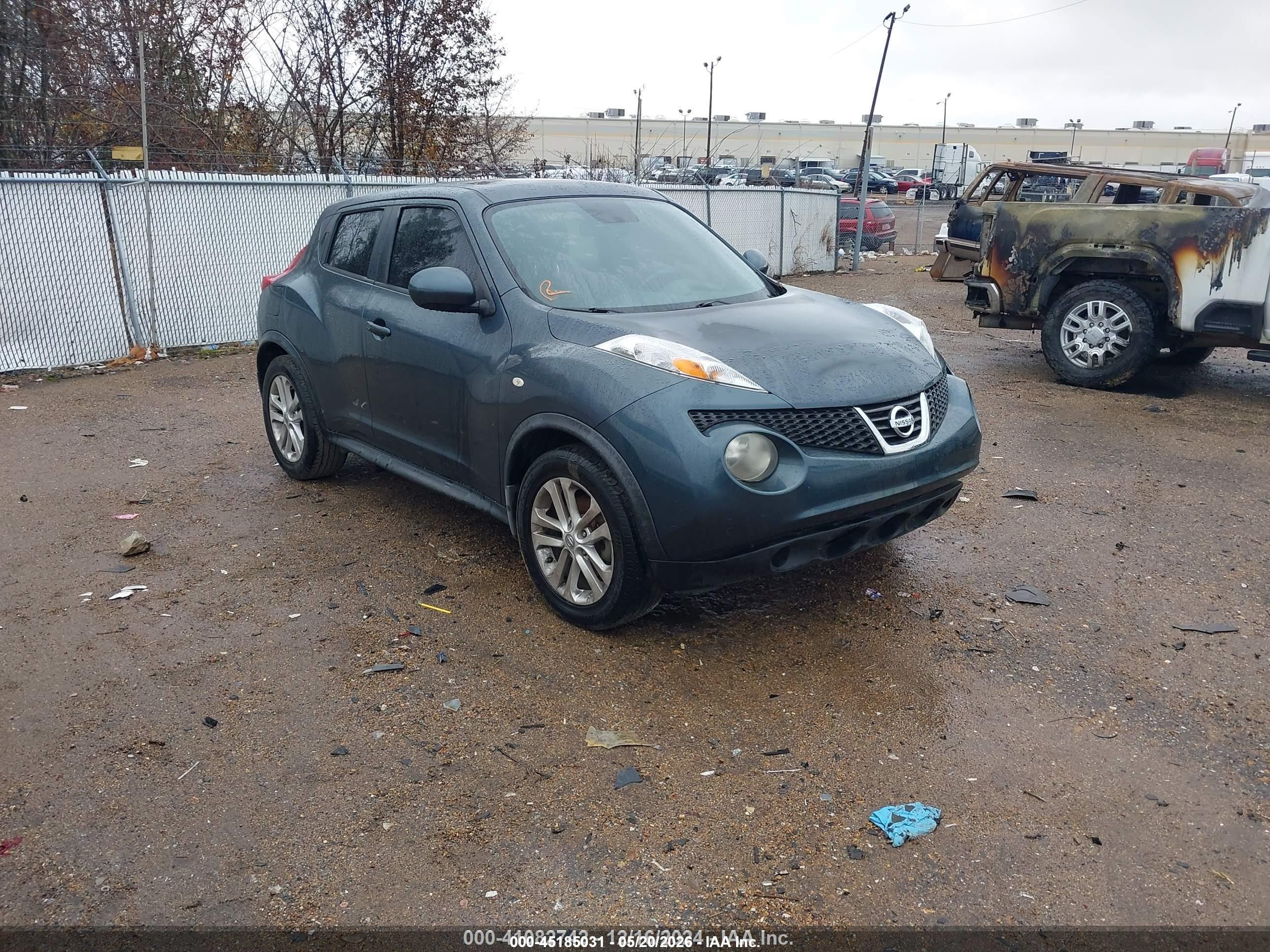 2012 Nissan Juke Sv Teal vin: JN8AF5MR8CT105417