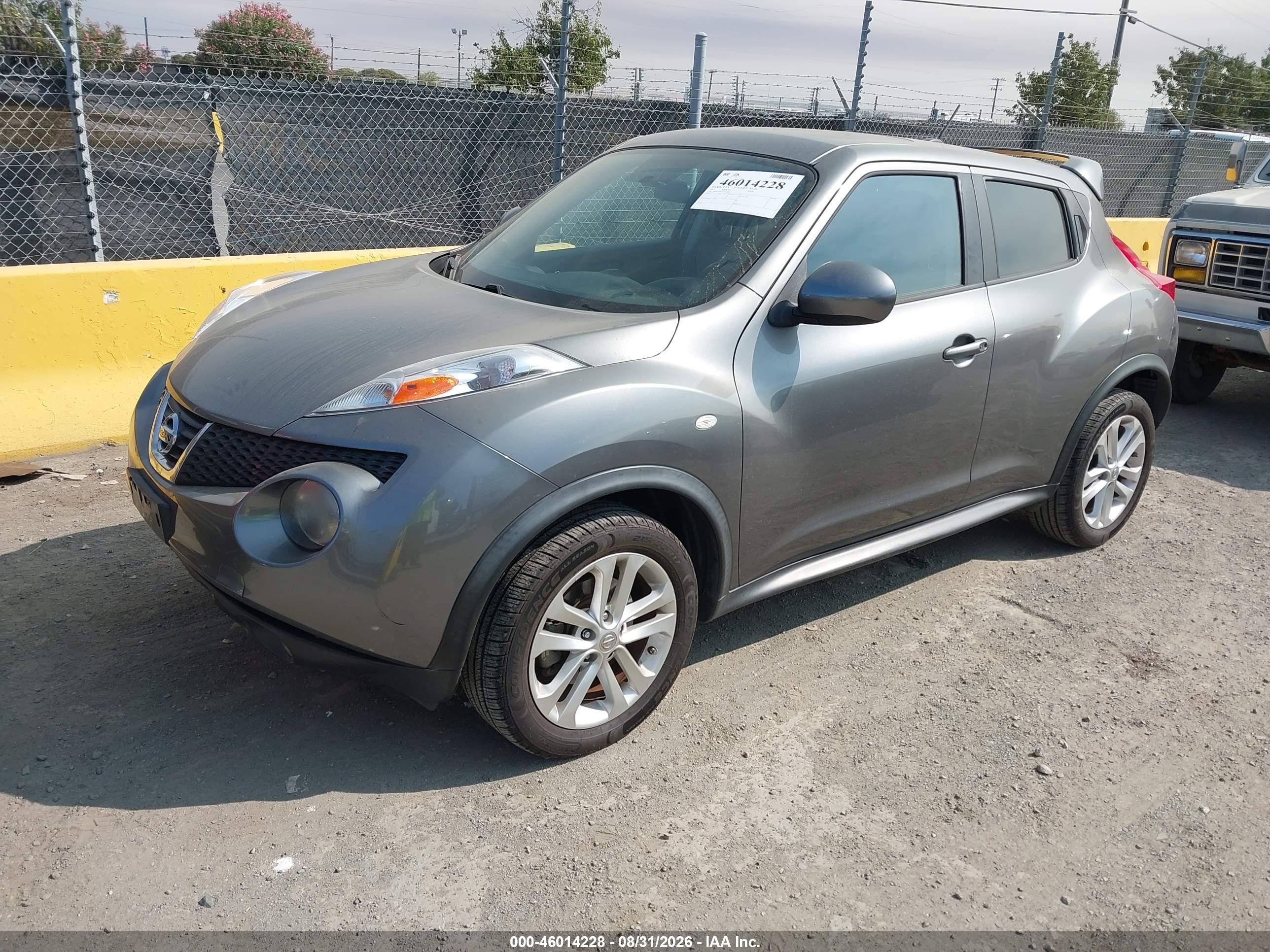 2012 Nissan Juke Sl Gray vin: JN8AF5MR8CT108561