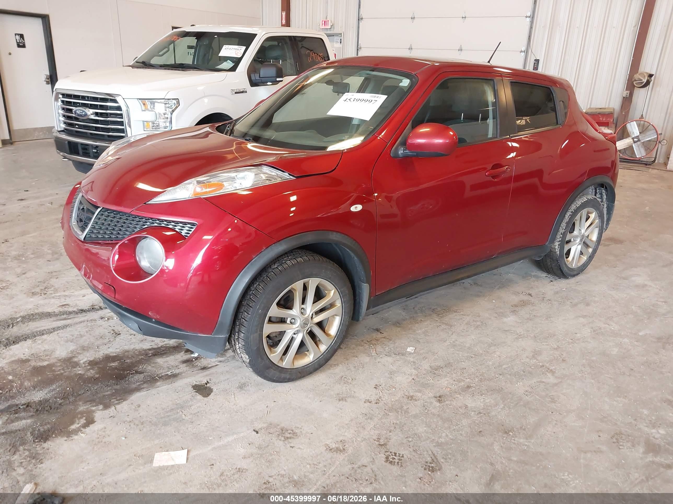 2013 Nissan Juke Sv Red vin: JN8AF5MR8DT202392