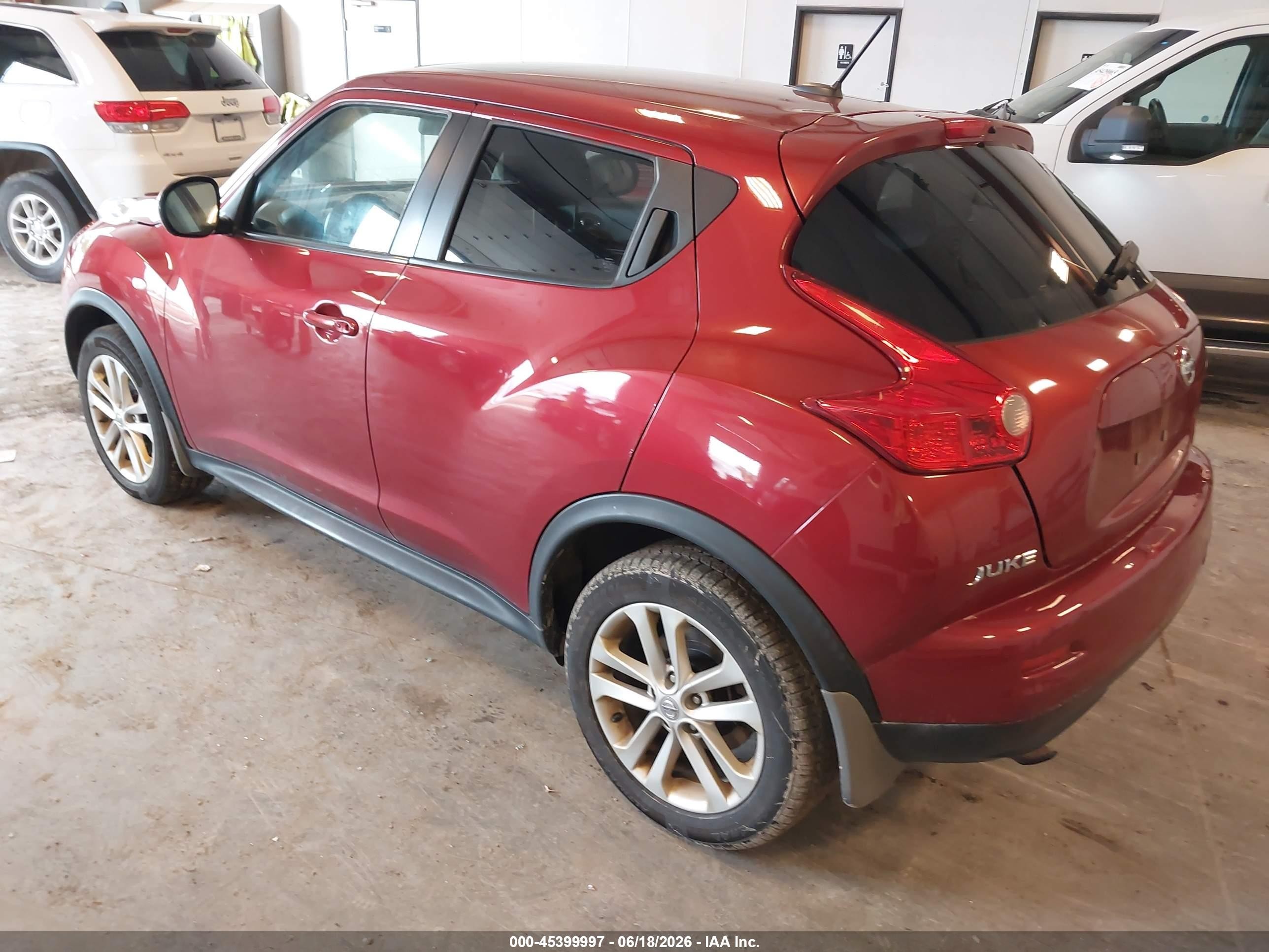2013 Nissan Juke Sv Red vin: JN8AF5MR8DT202392