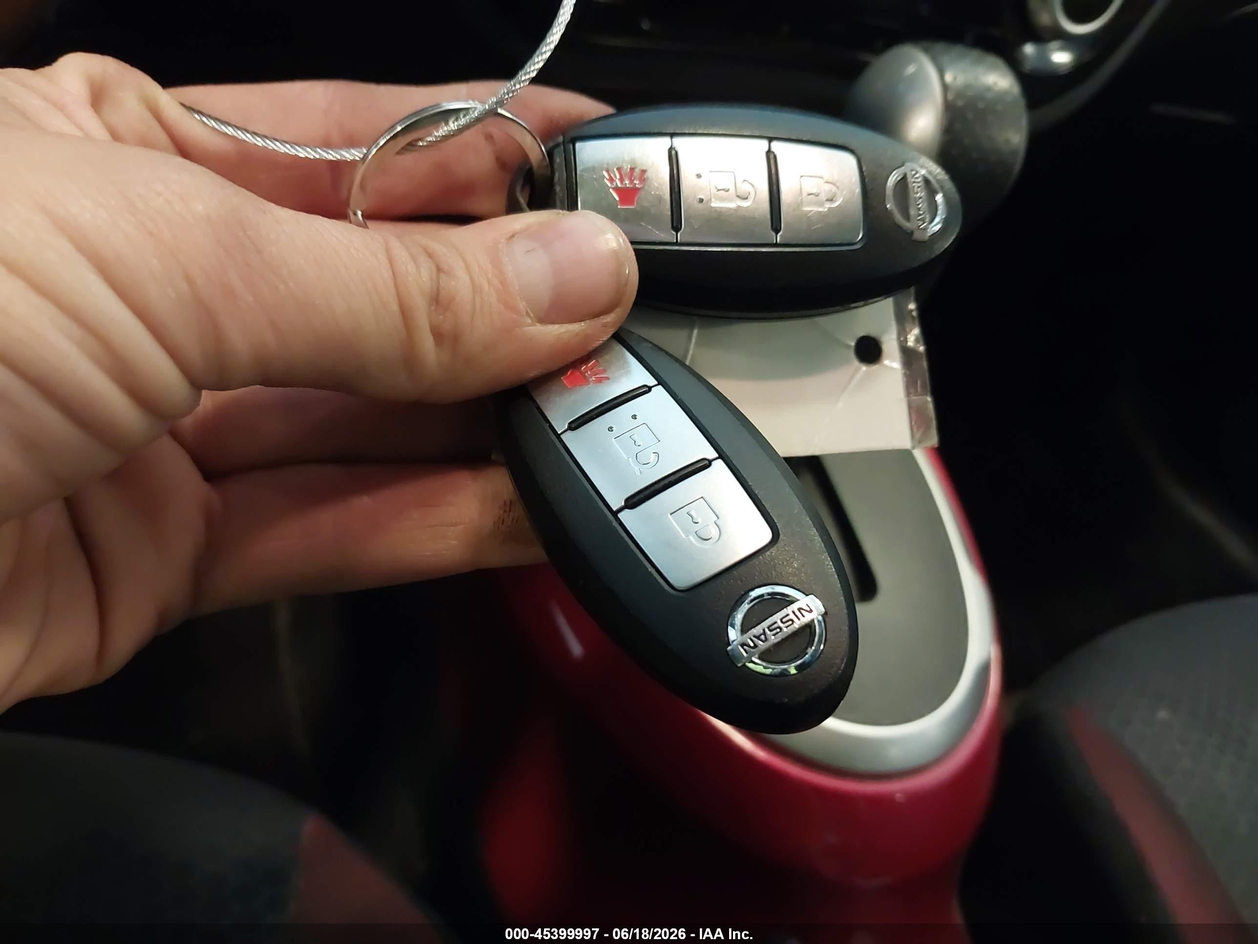 2013 Nissan Juke Sv Red vin: JN8AF5MR8DT202392
