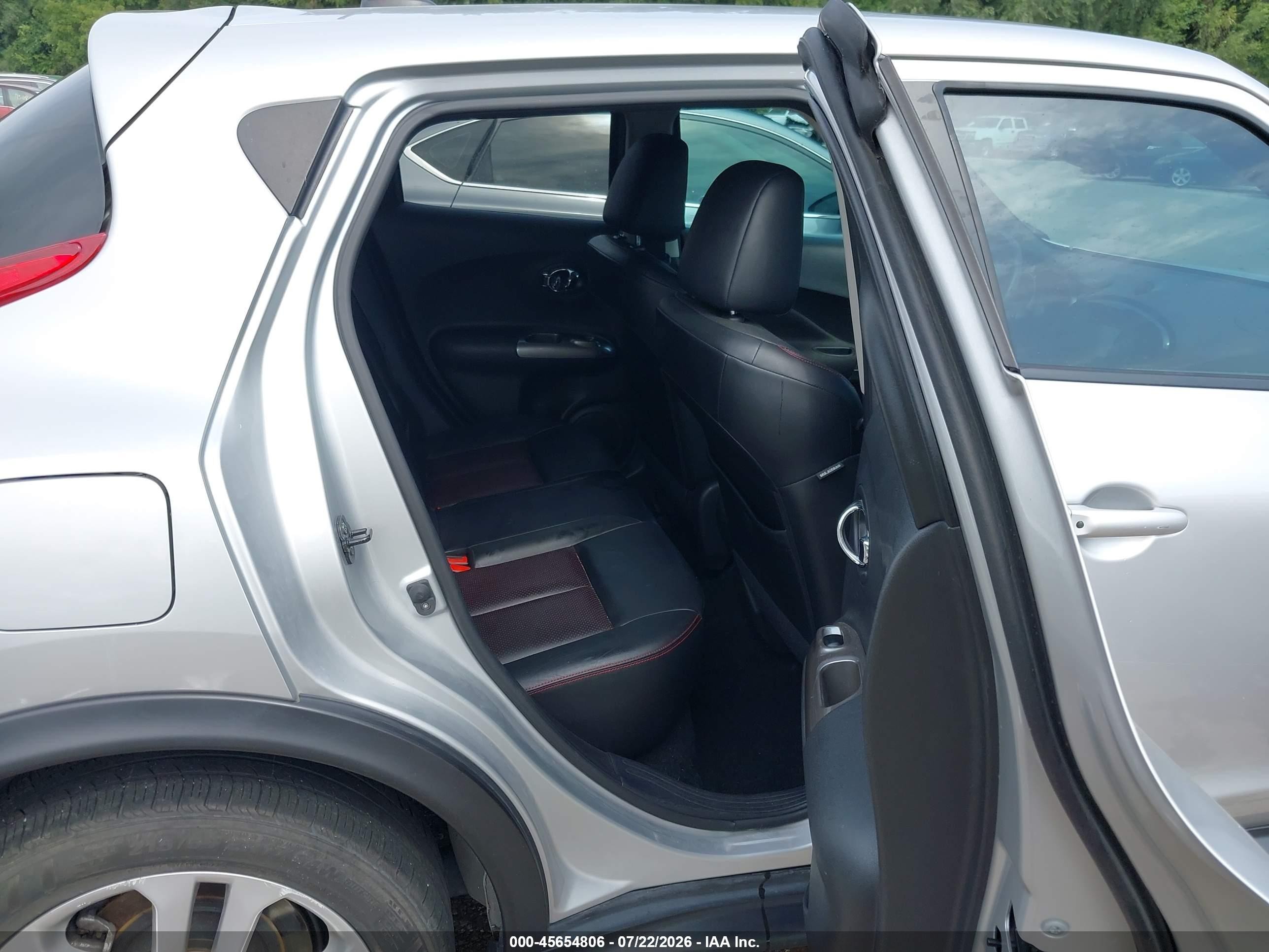 2013 Nissan Juke Sl Silver vin: JN8AF5MR8DT213196