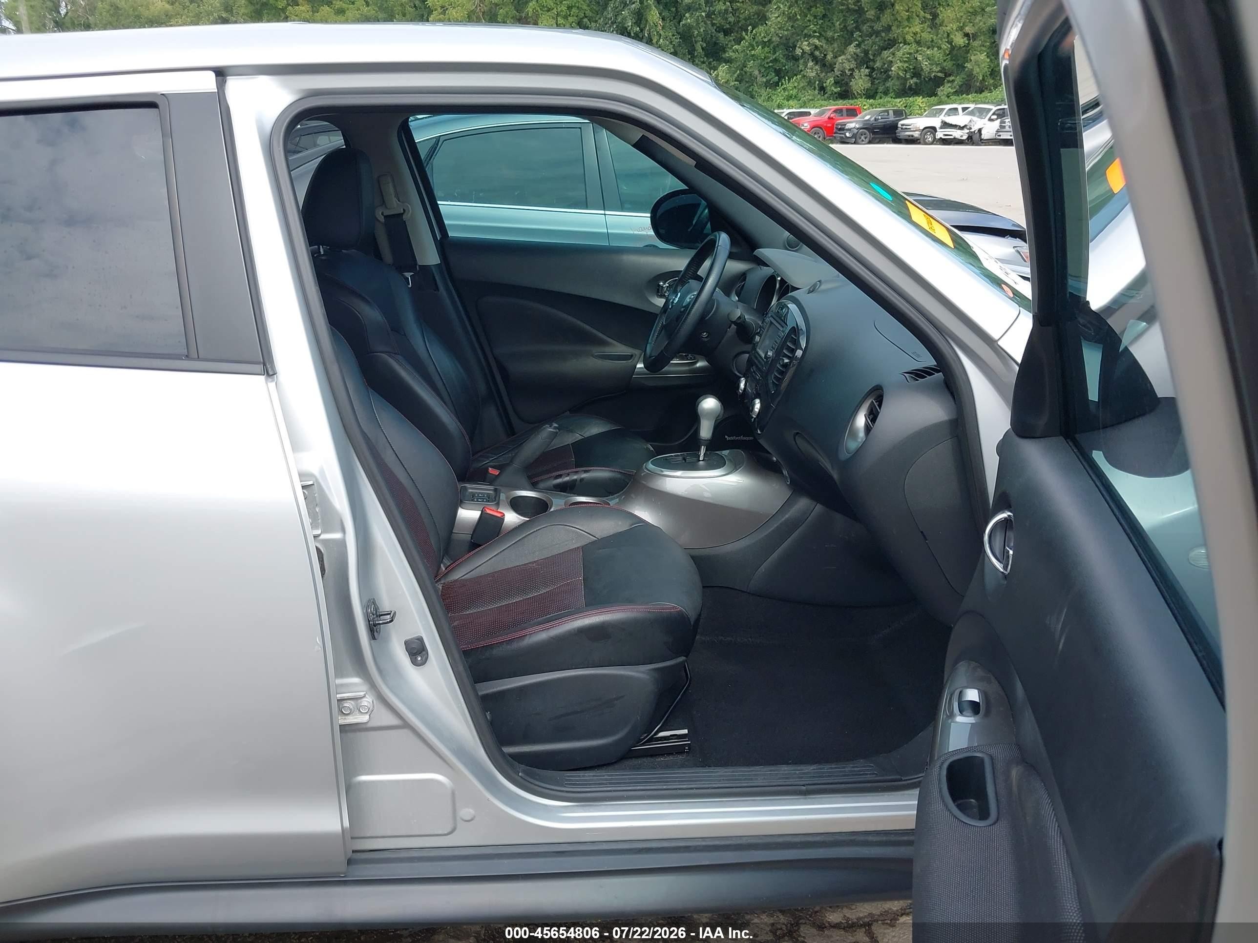 2013 Nissan Juke Sl Silver vin: JN8AF5MR8DT213196