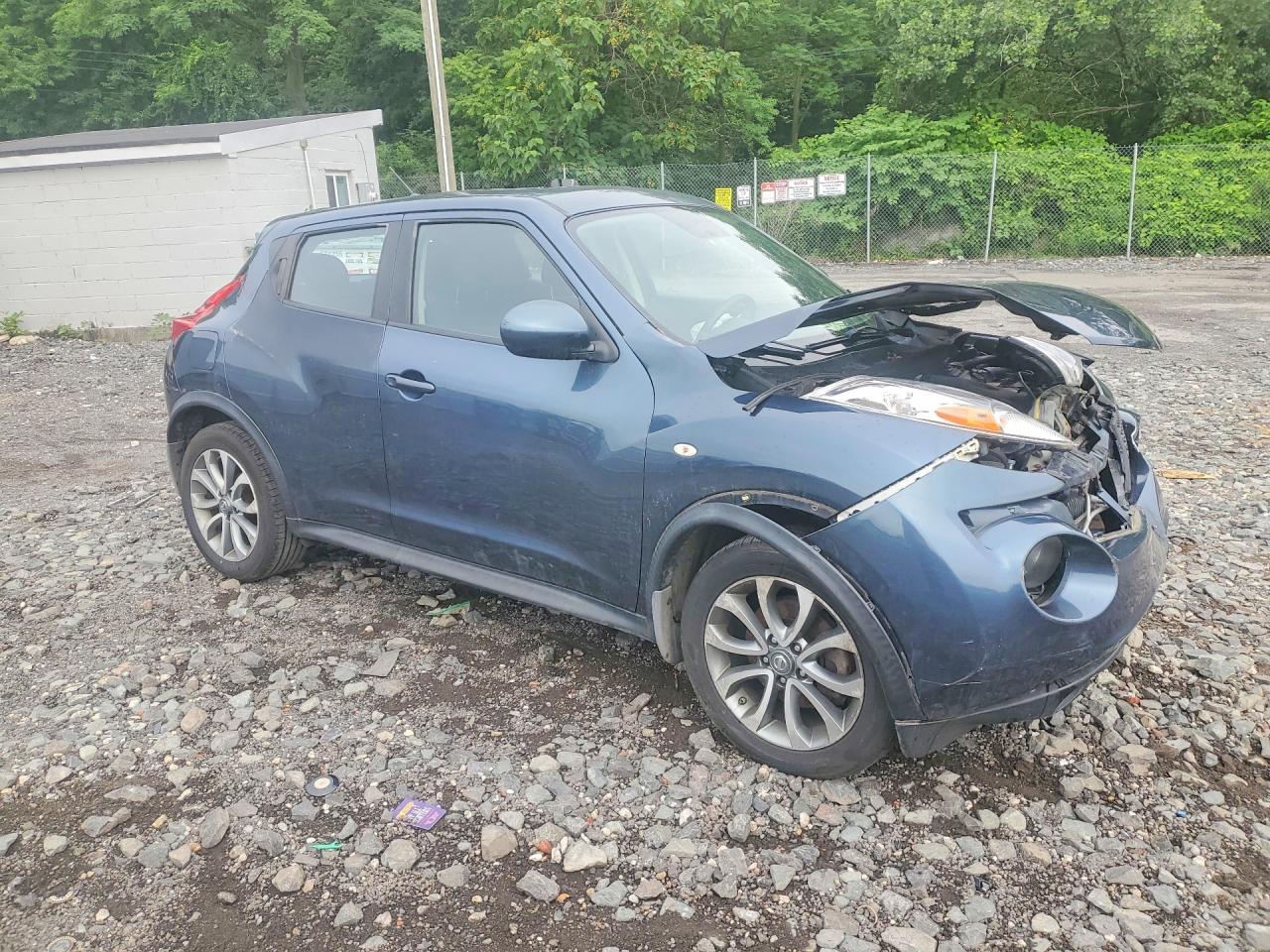 2013 Nissan Juke S Blue vin: JN8AF5MR8DT214459