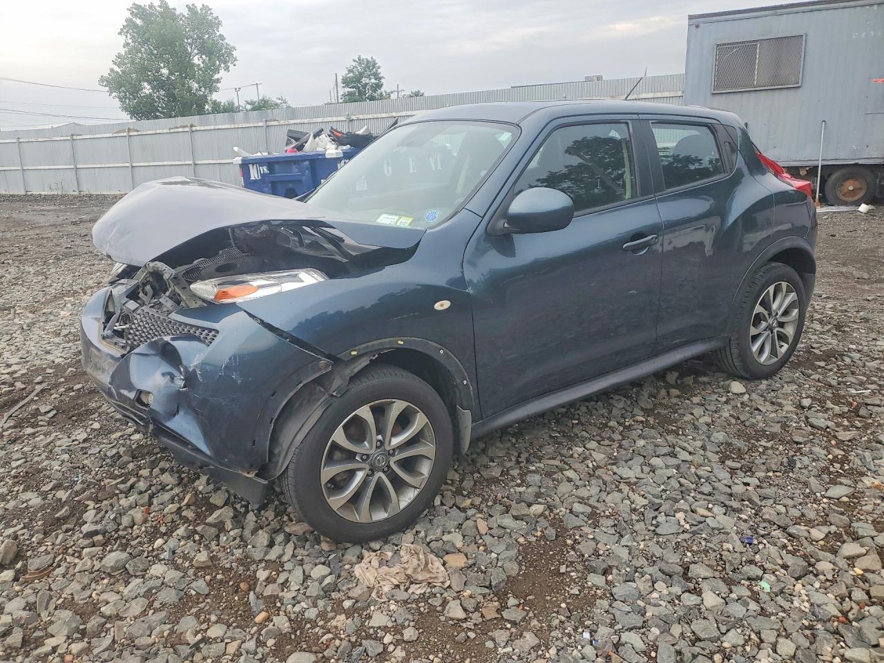 2013 Nissan Juke S Blue vin: JN8AF5MR8DT214459