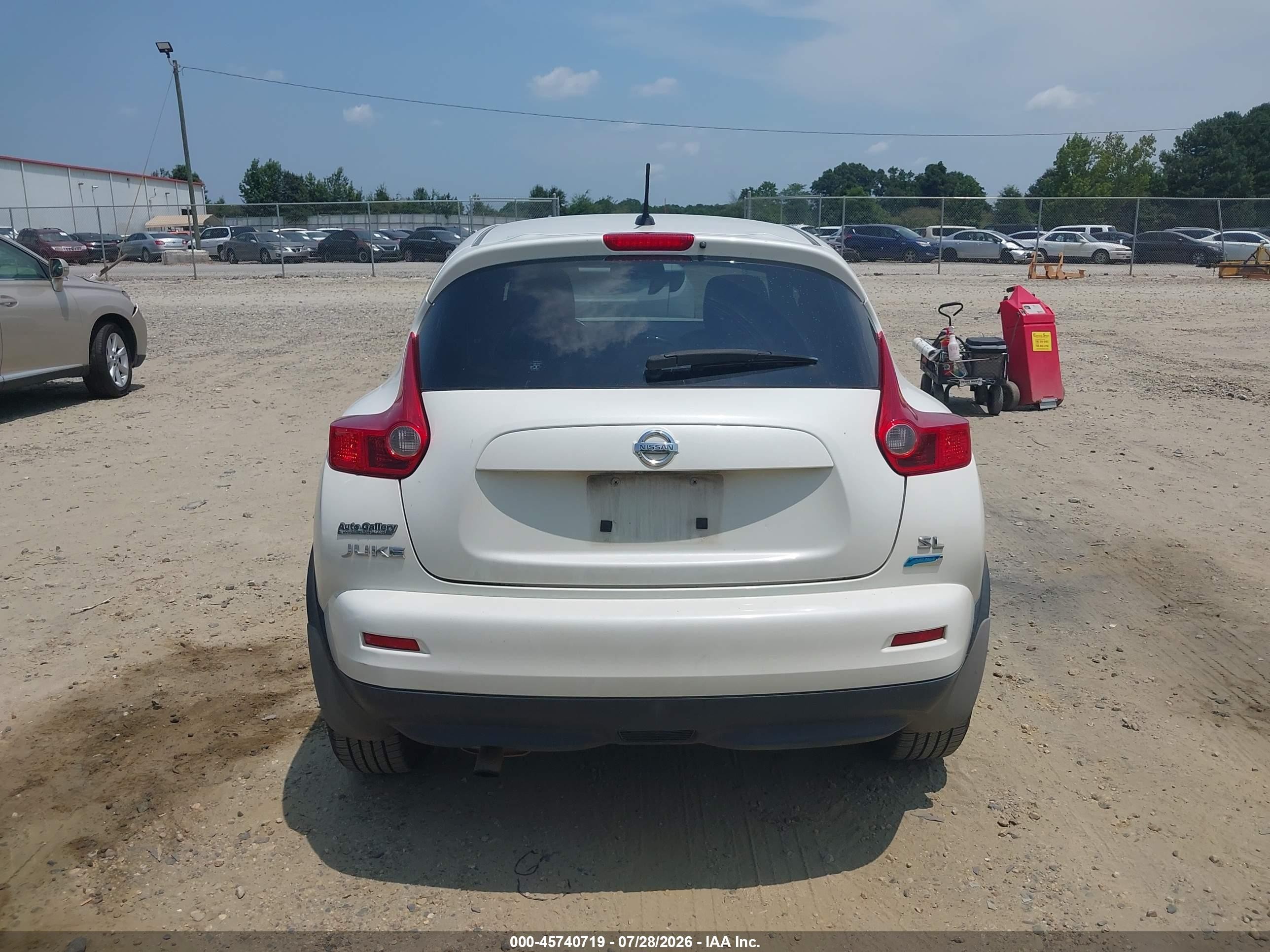 2013 Nissan Juke Sl White vin: JN8AF5MR8DT219547