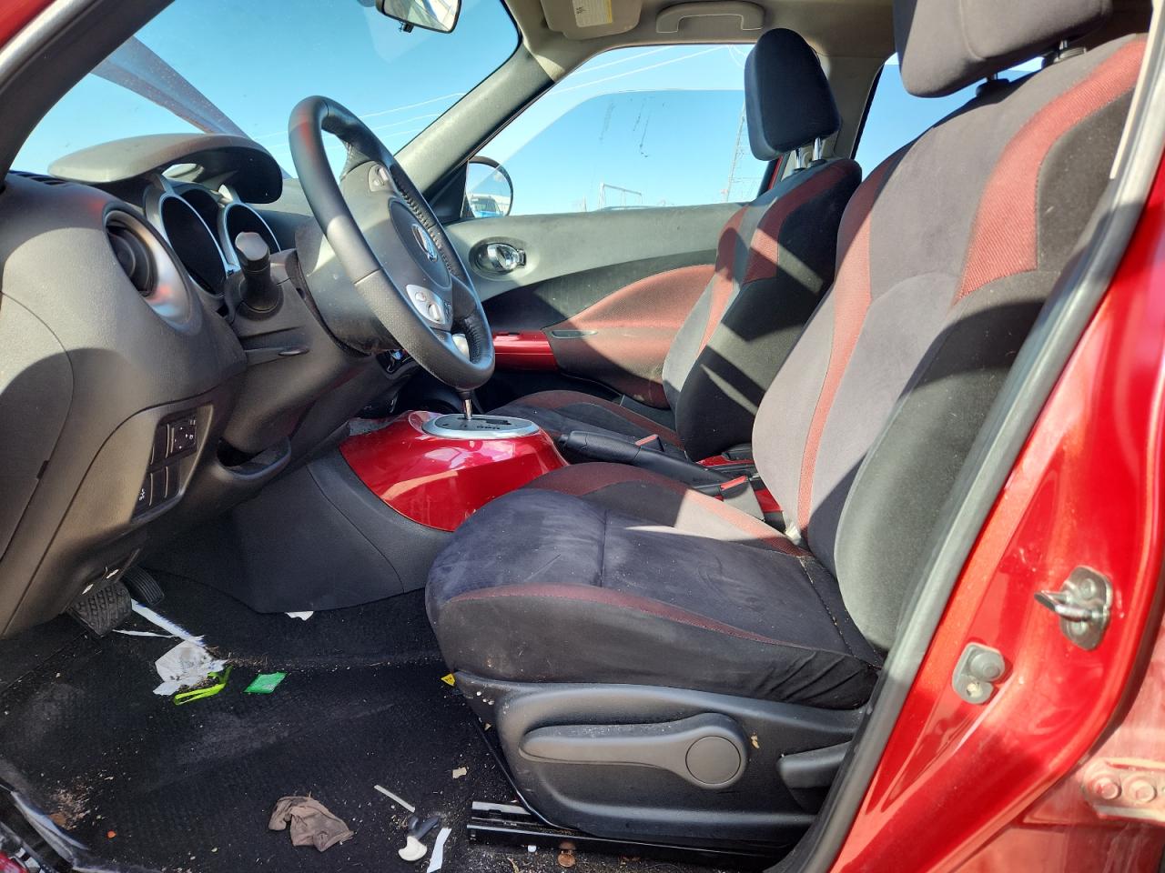 2013 Nissan Juke S Red vin: JN8AF5MR8DT221864